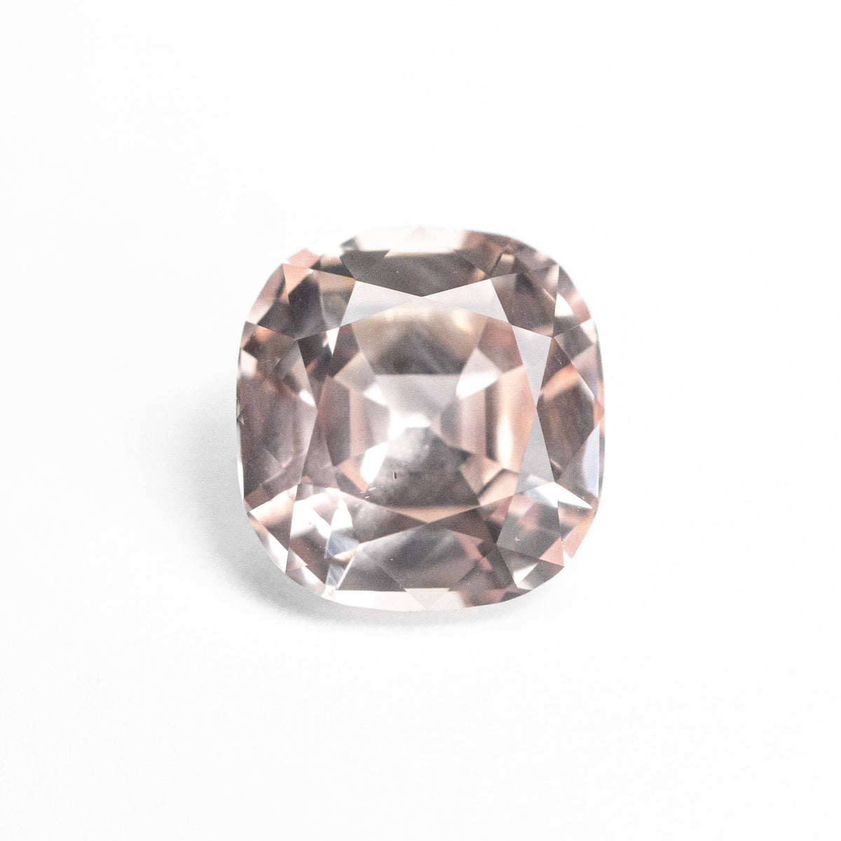 2.36ct 7.51x7.13x4.85mm GIA Padparadscha Cushion Brilliant Sapphire 27417-01-Staghead Designs