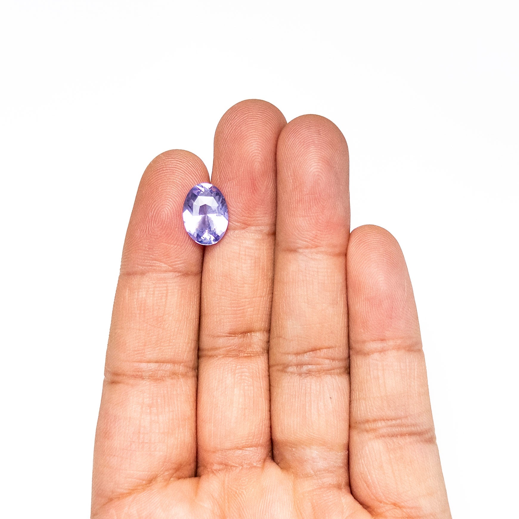 4.55ct 12.34x9.09x5.23mm Oval Brilliant Sapphire 27493-01-Staghead Designs