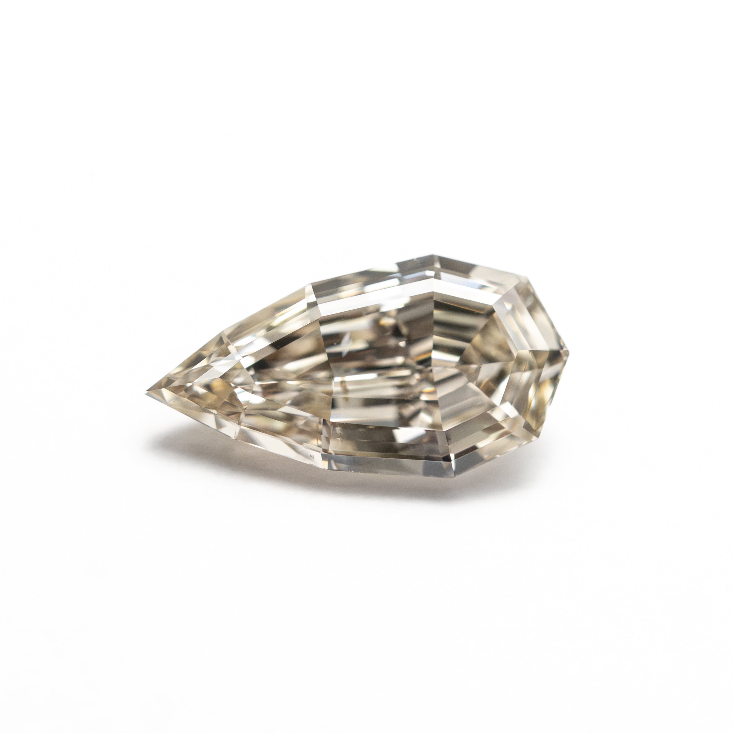 1.02ct 9.61x5.09x3.09mm SI1 Y-Z Geo Pear Step Cut 🇿🇦 27518-03-Staghead Designs