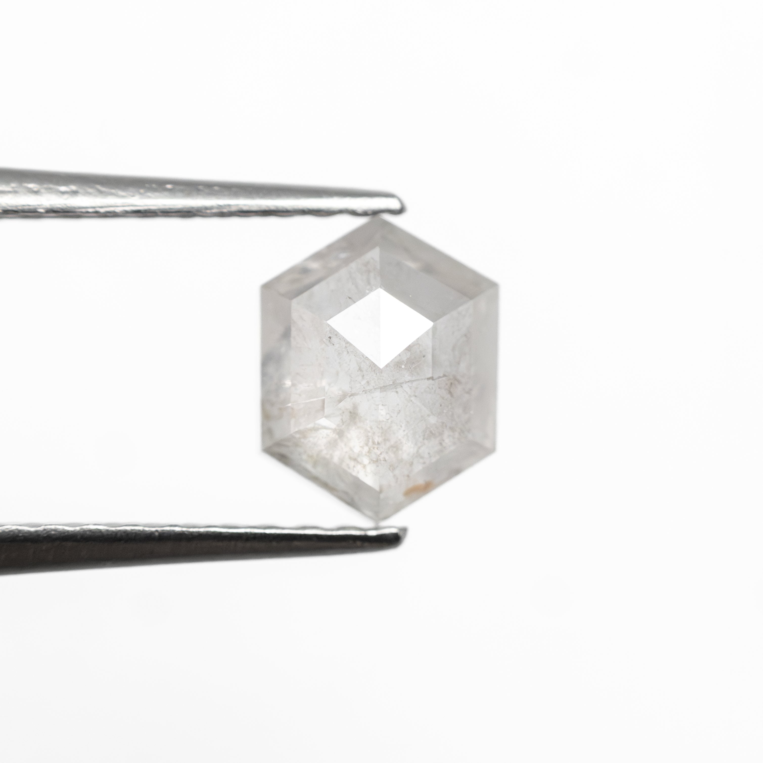 1.05ct 6.90x5.41x3.03mm Hexagon Rosecut 27536-23-Staghead Designs