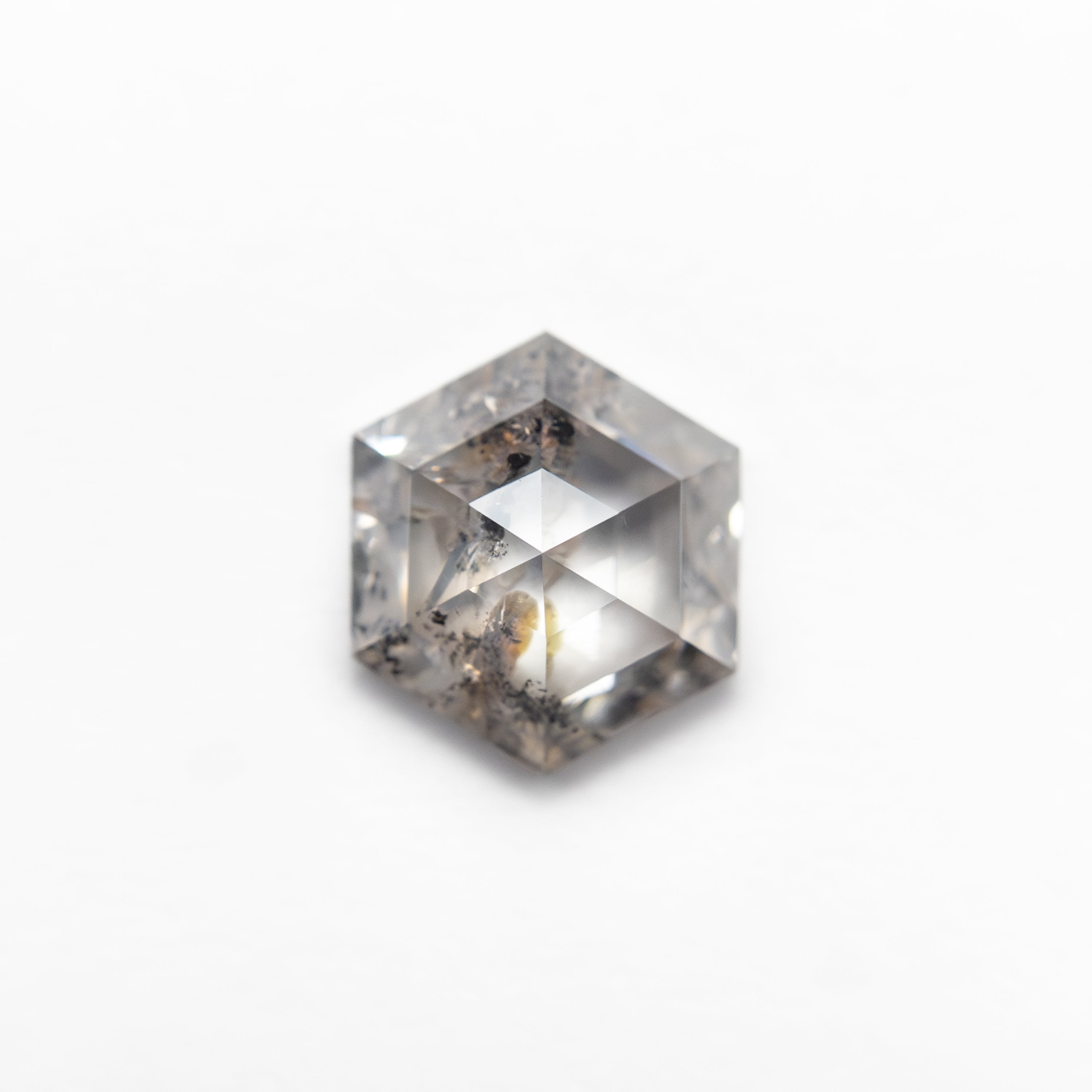 0.91ct 7.04x5.94x2.79mm Hexagon Rosecut 27536-28-Staghead Designs