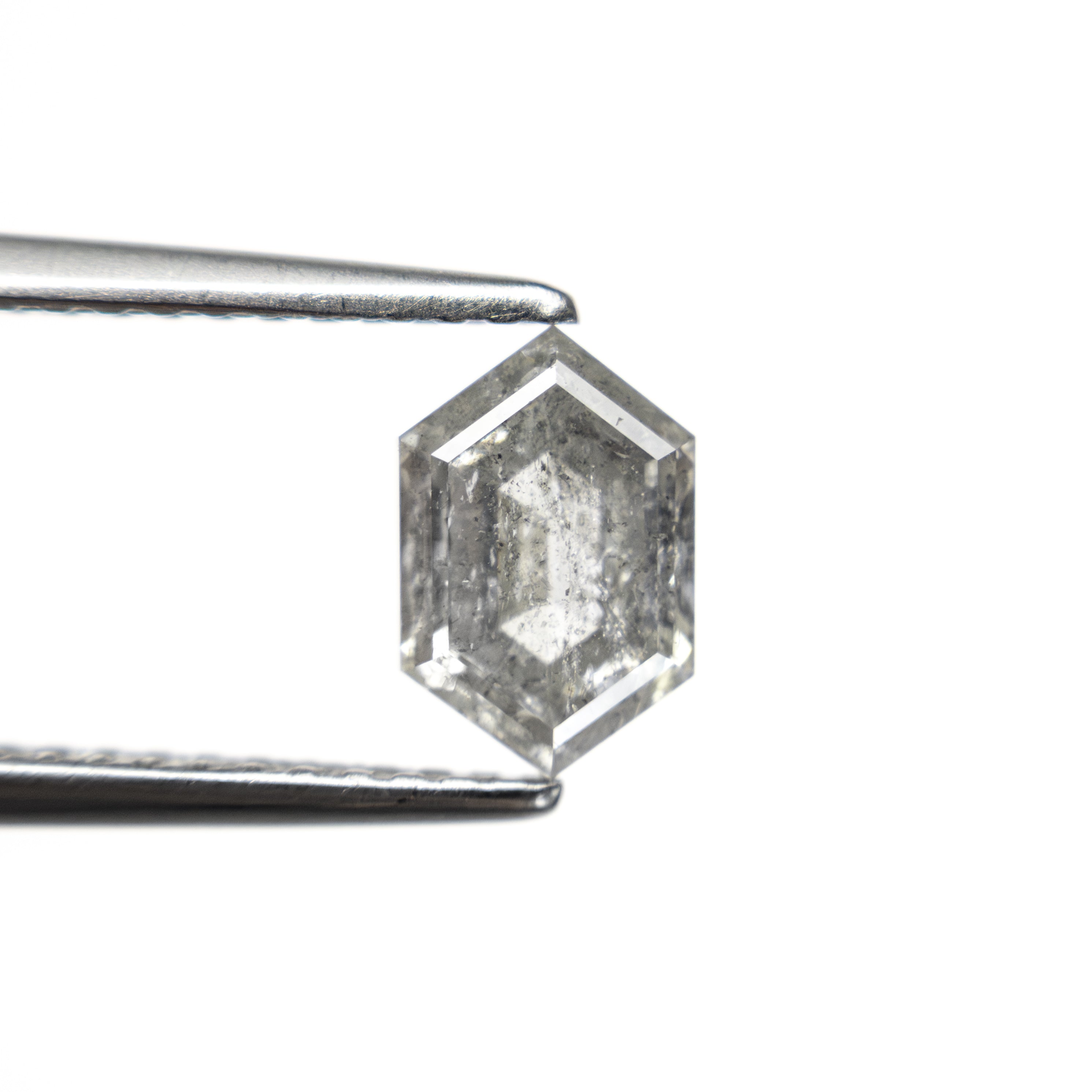 1.13ct 7.61x7.98x3.38mm Hexagon Rosecut 27536-36-Staghead Designs