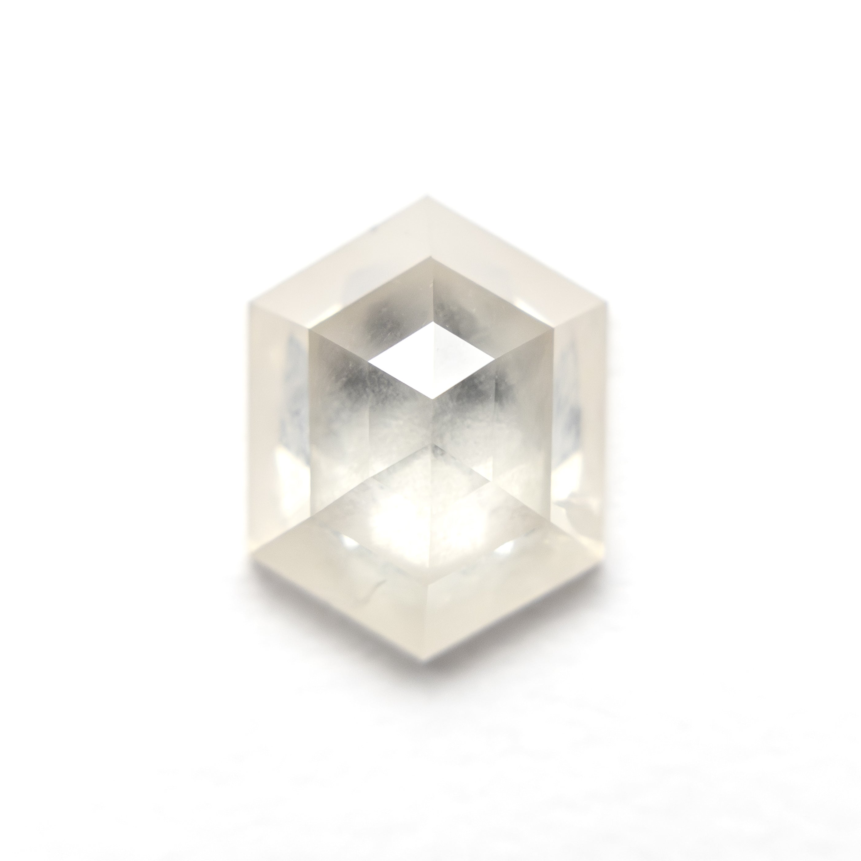2.30ct 9.78x7.56x3.80mm Hexagon Rosecut 27536-46-Staghead Designs
