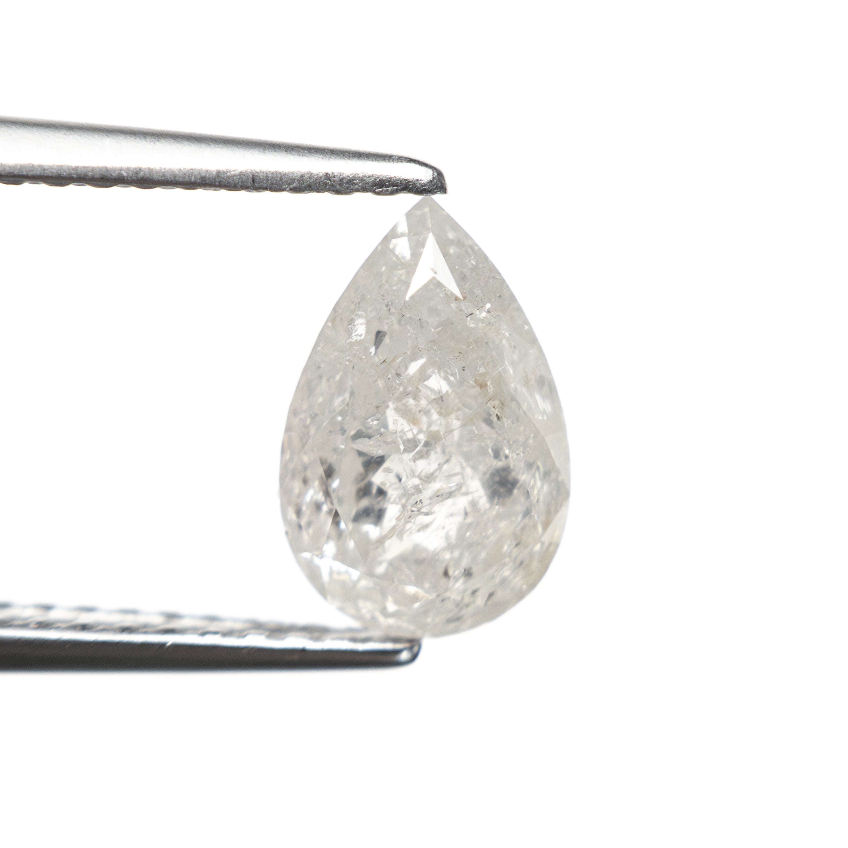 1.70ct 9.19x6.05x3.83mm Pear Rosecut 27536-47-Staghead Designs