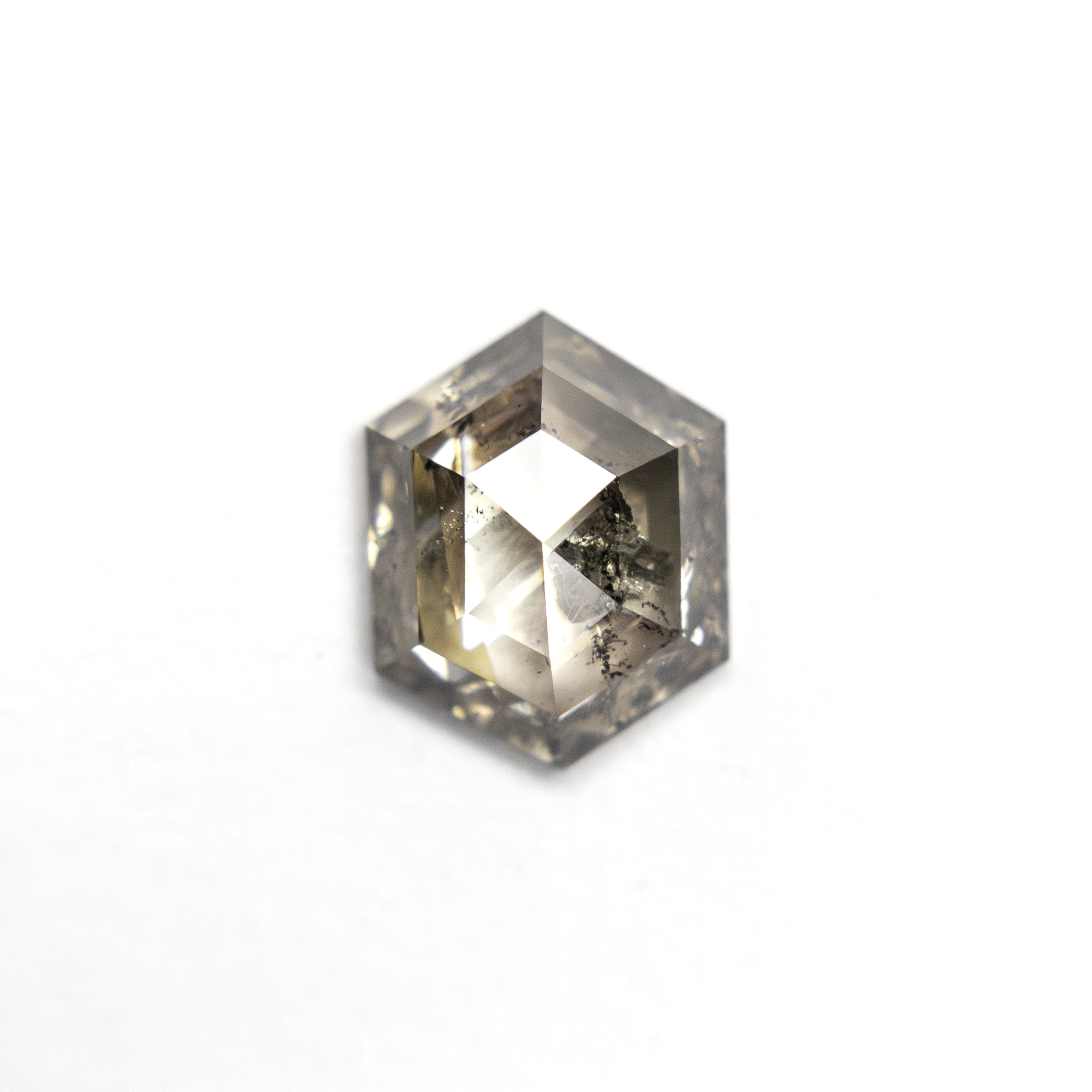 1.05ct 7.88x6.15x2.83mm Hexagon Rosecut 27537-11-Staghead Designs