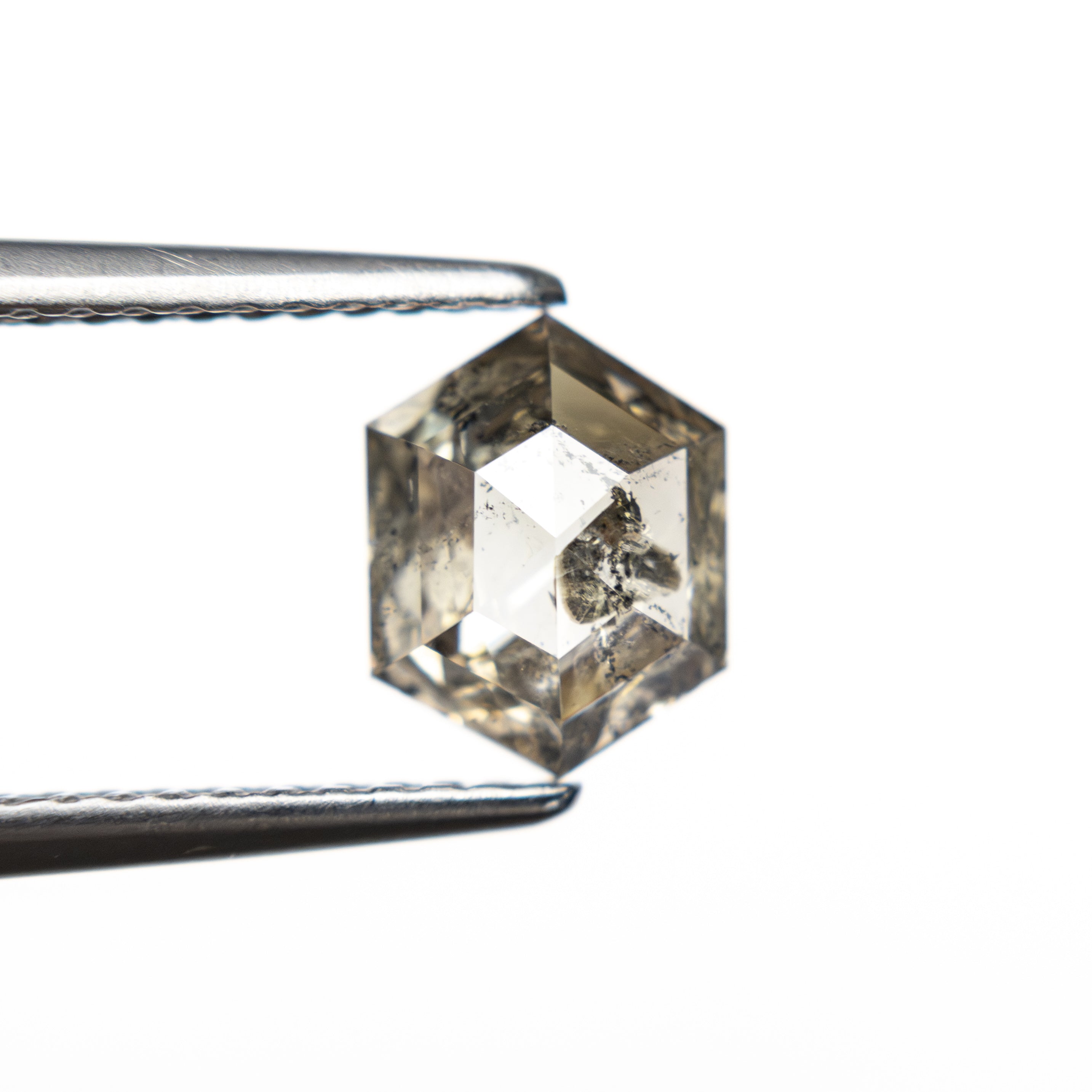 1.05ct 7.88x6.15x2.83mm Hexagon Rosecut 27537-11-Staghead Designs