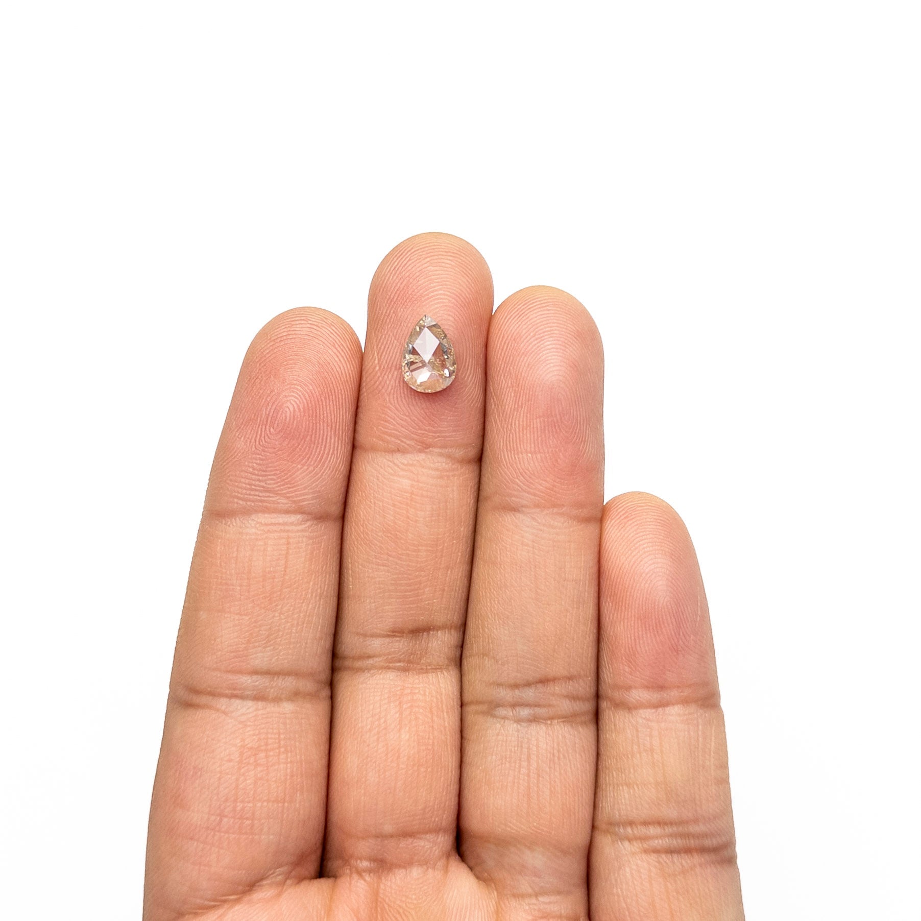 1.31ct 9.09x6.40x2.71mm Pear Rosecut 27537-18-Staghead Designs