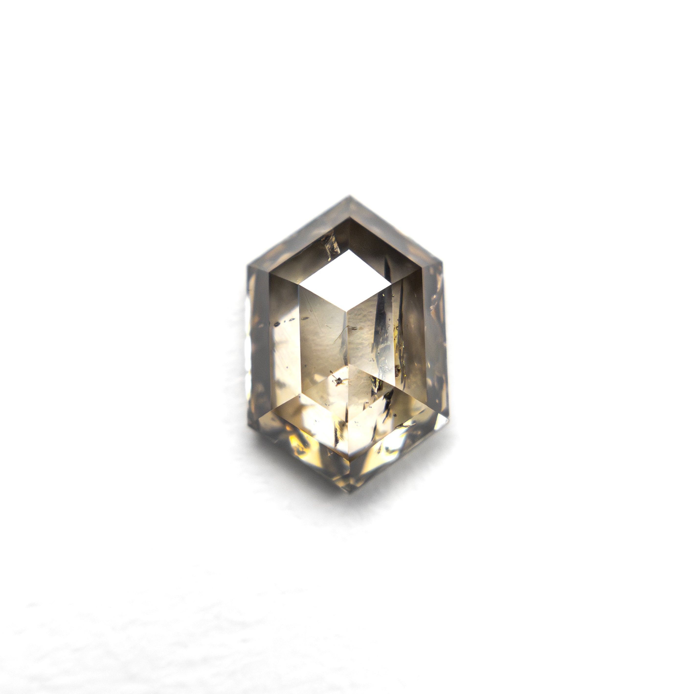 0.91ct 7.63x5.11x2.63mm Hexagon Rosecut 27537-36-Staghead Designs