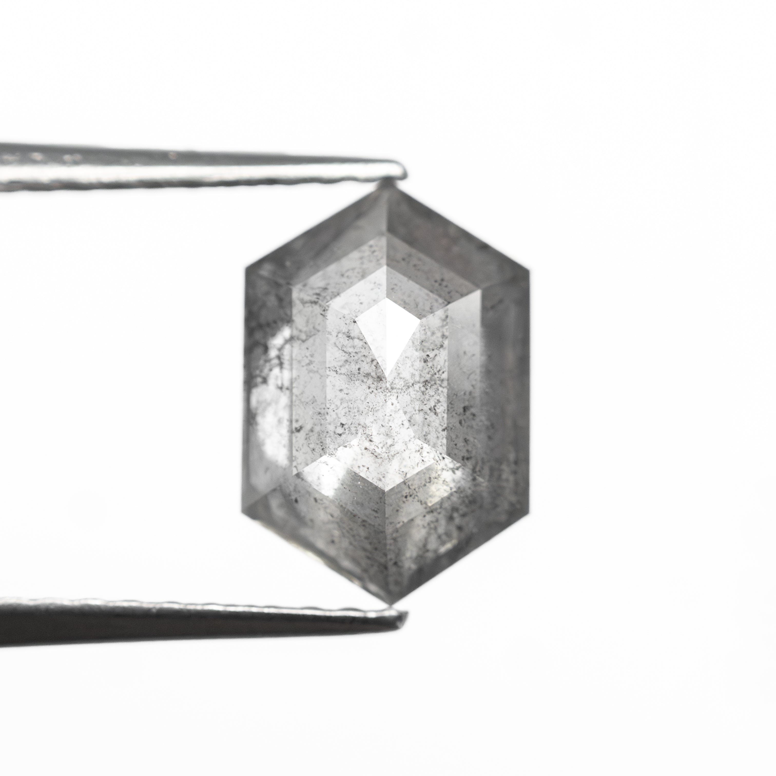 1.92ct 9.46x6.39x3.85mm Hexagon Rosecut 27538-03-Staghead Designs