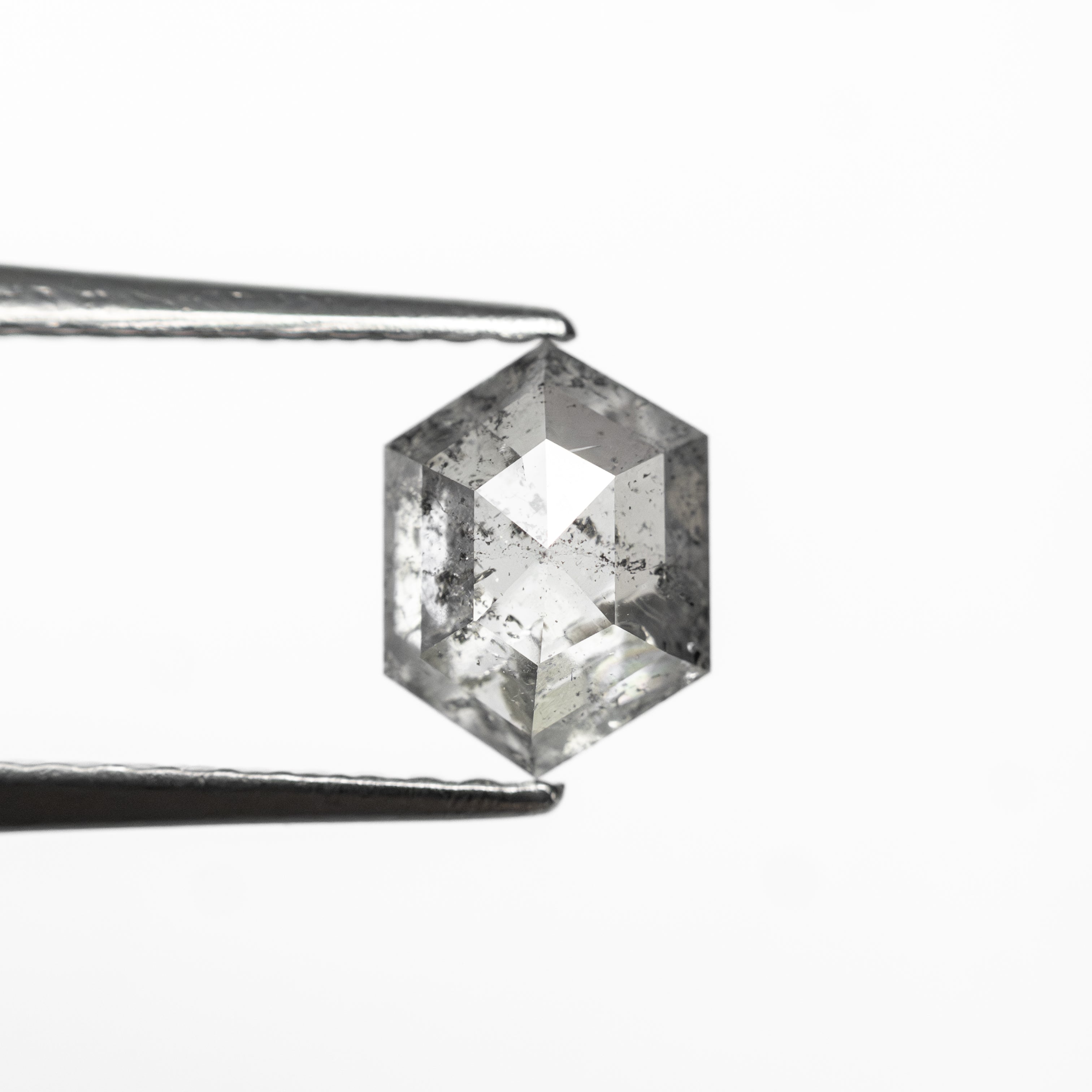 0.96ct 6.77x5.05x3.33mm Hexagon Rosecut 27538-06-Staghead Designs