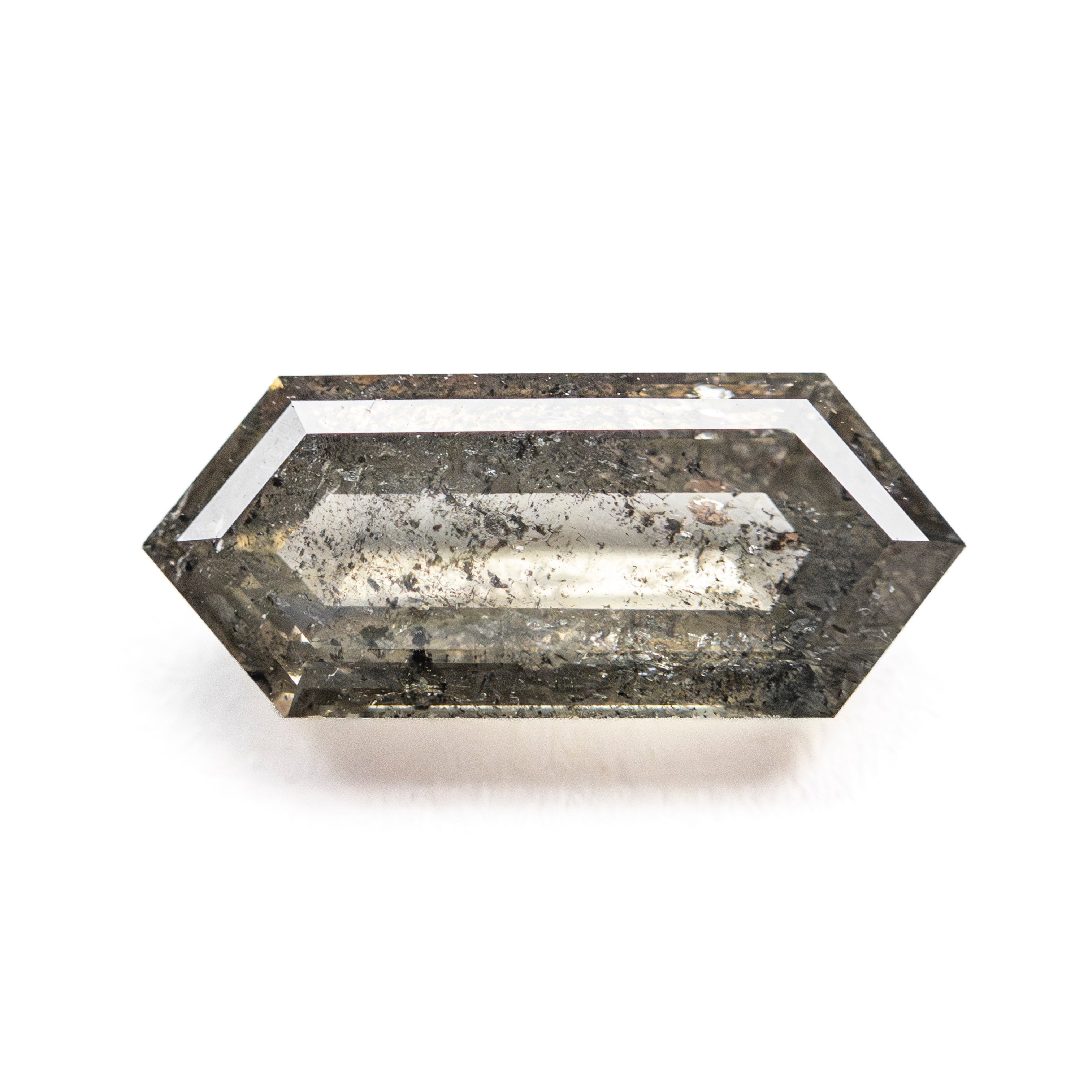 2.19ct 12.67x5.30x3.21mm Hexagon Rosecut 27538-55-Staghead Designs