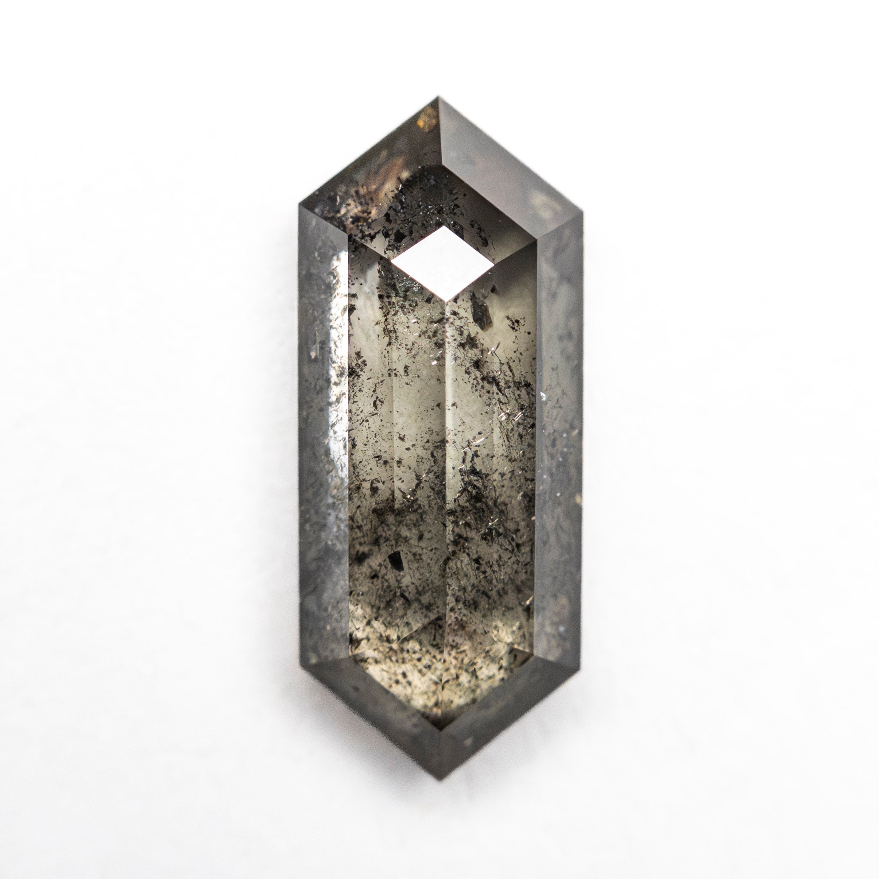 2.19ct 12.67x5.30x3.21mm Hexagon Rosecut 27538-55-Staghead Designs