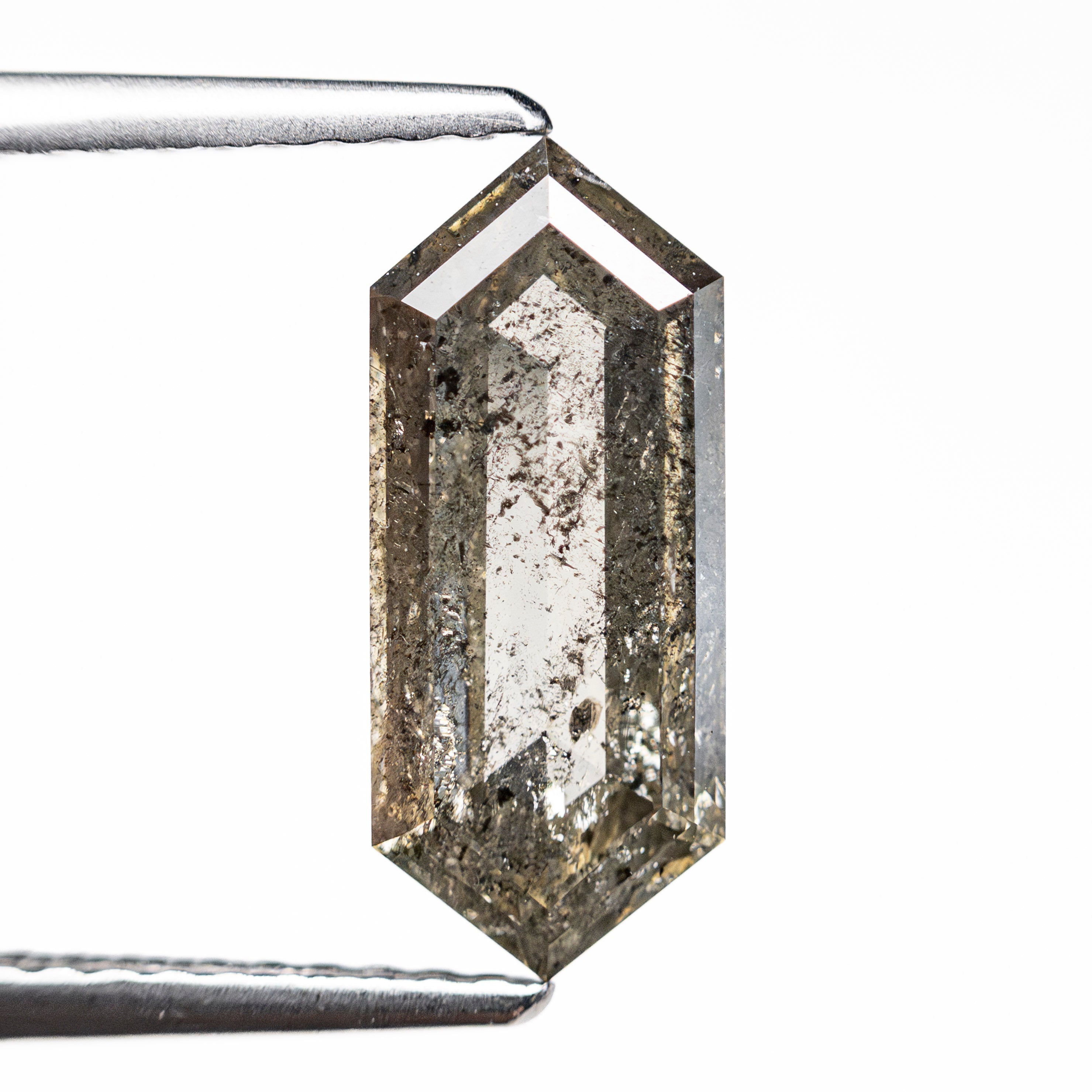 2.19ct 12.67x5.30x3.21mm Hexagon Rosecut 27538-55-Staghead Designs