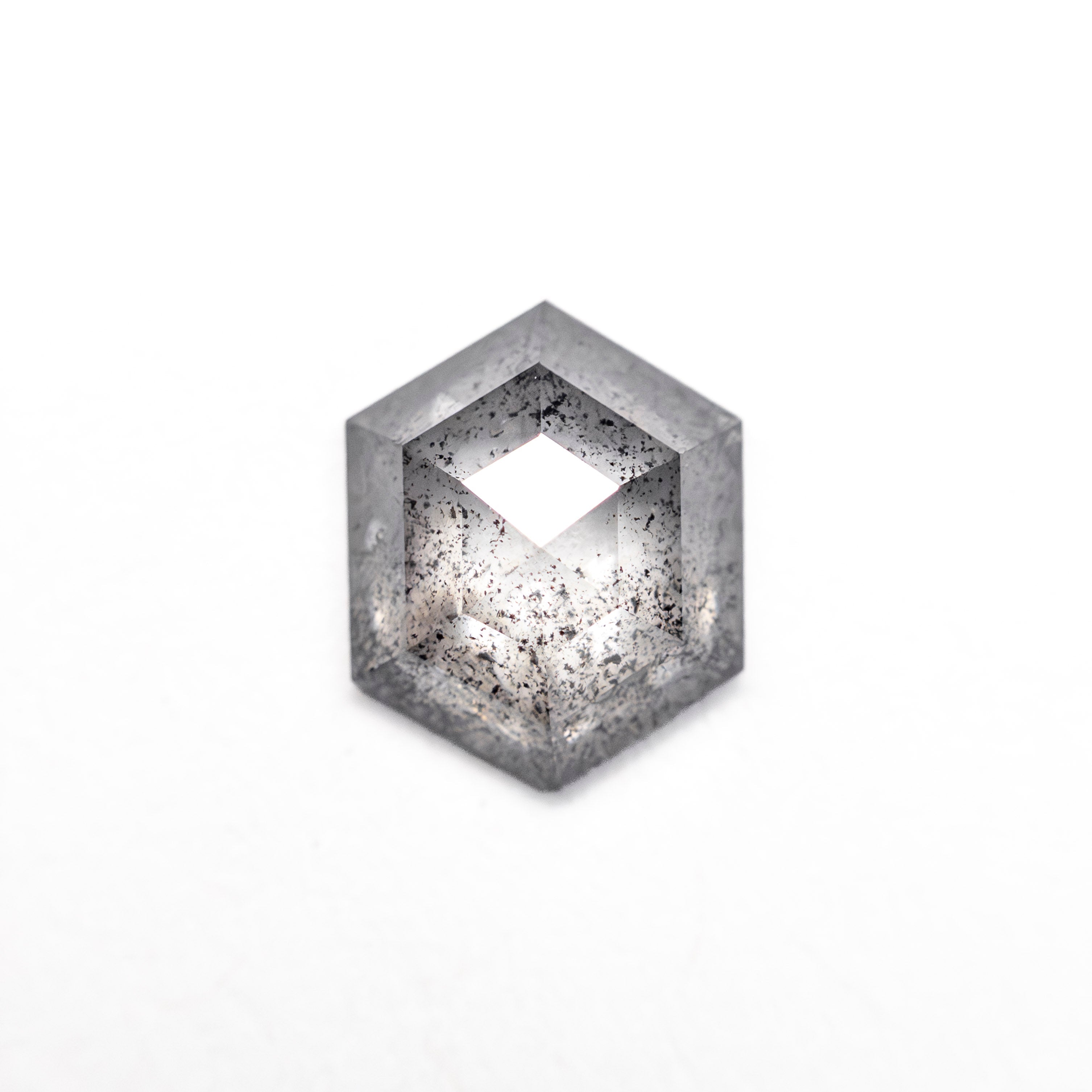 1.11ct 7.71x6.23x2.93mm Hexagon Rosecut 27538-57-Staghead Designs