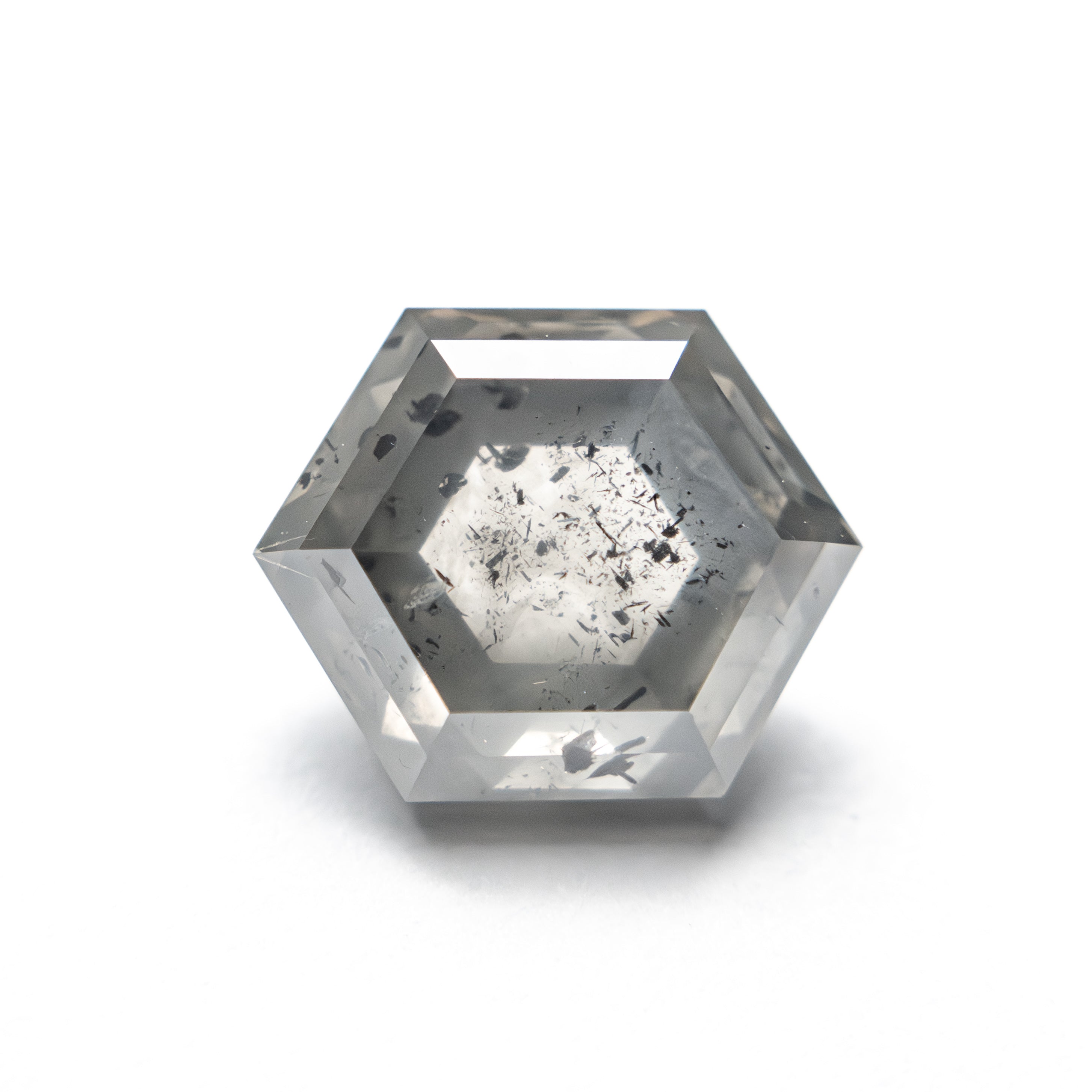 3.70ct 10.08x8.19x5.15mm Hexagon Step Cut 27539-09-Staghead Designs