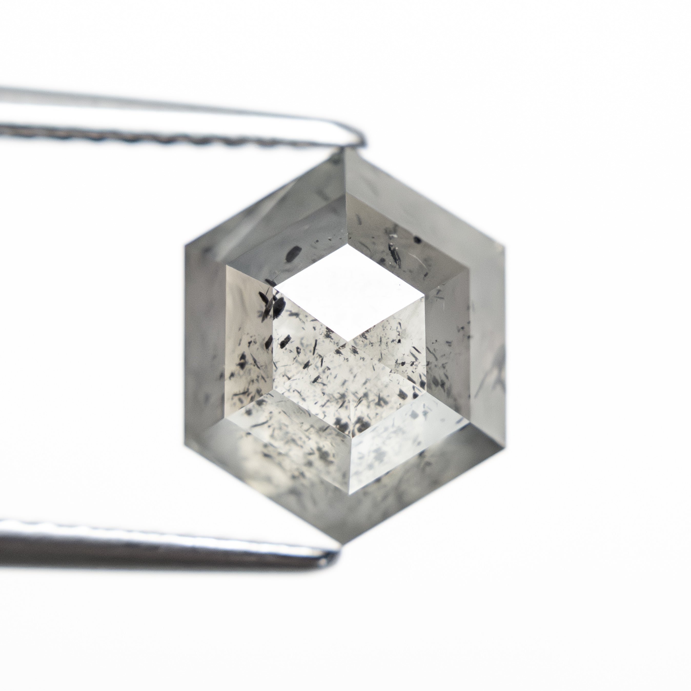 3.70ct 10.08x8.19x5.15mm Hexagon Step Cut 27539-09-Staghead Designs