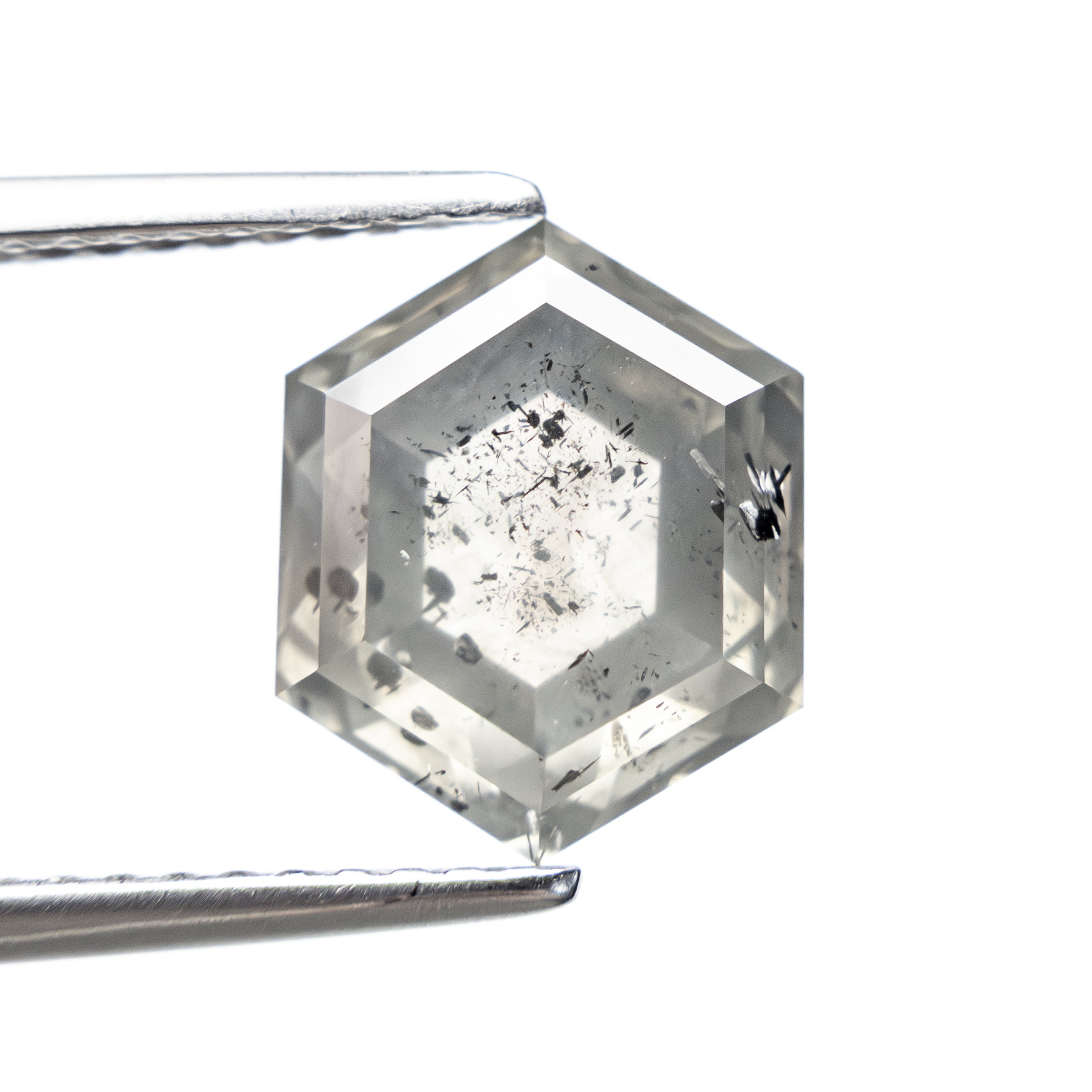 3.70ct 10.08x8.19x5.15mm Hexagon Step Cut 27539-09-Staghead Designs