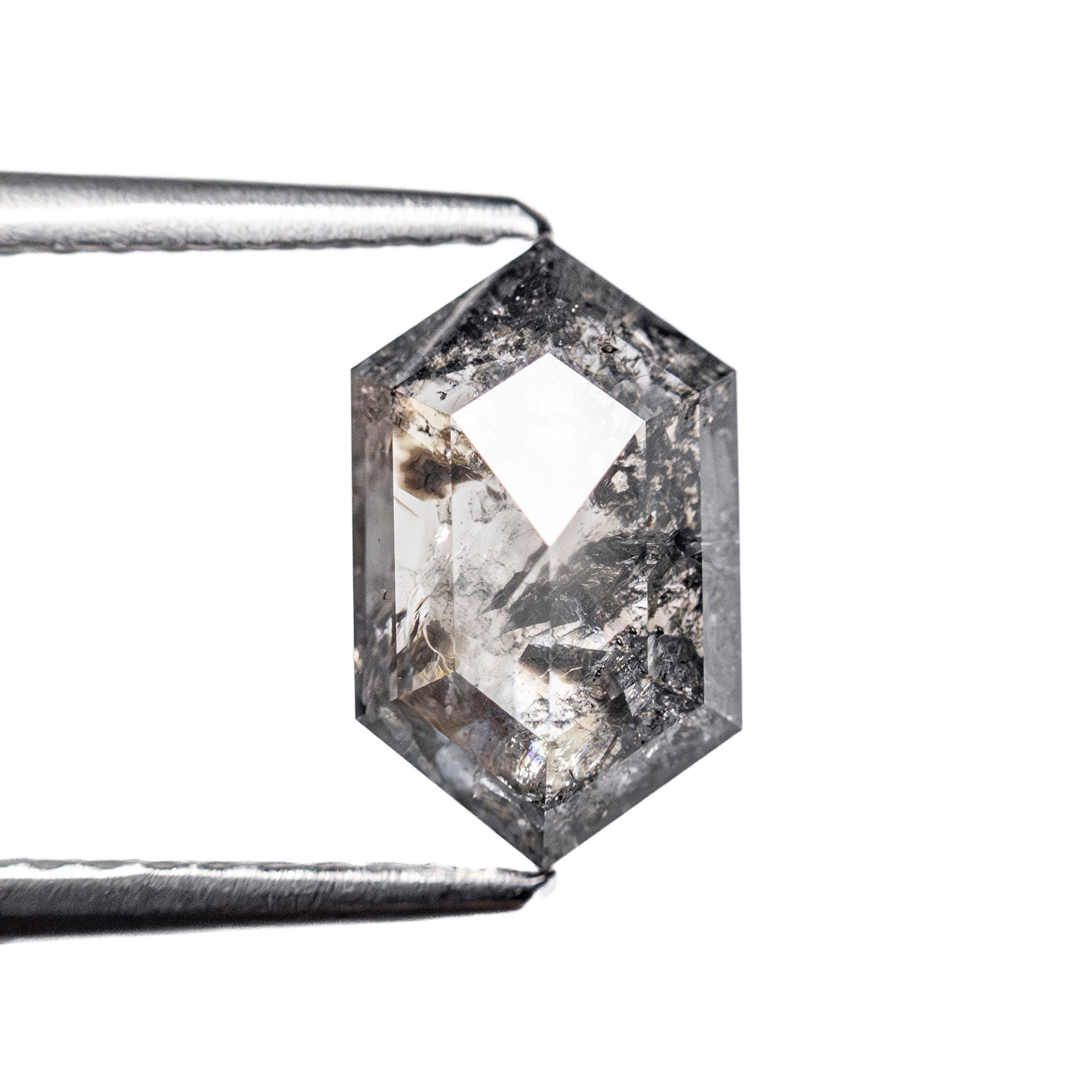1.62ct 9.68x5.93x3.15mm Hexagon Rosecut 27539-19-Staghead Designs