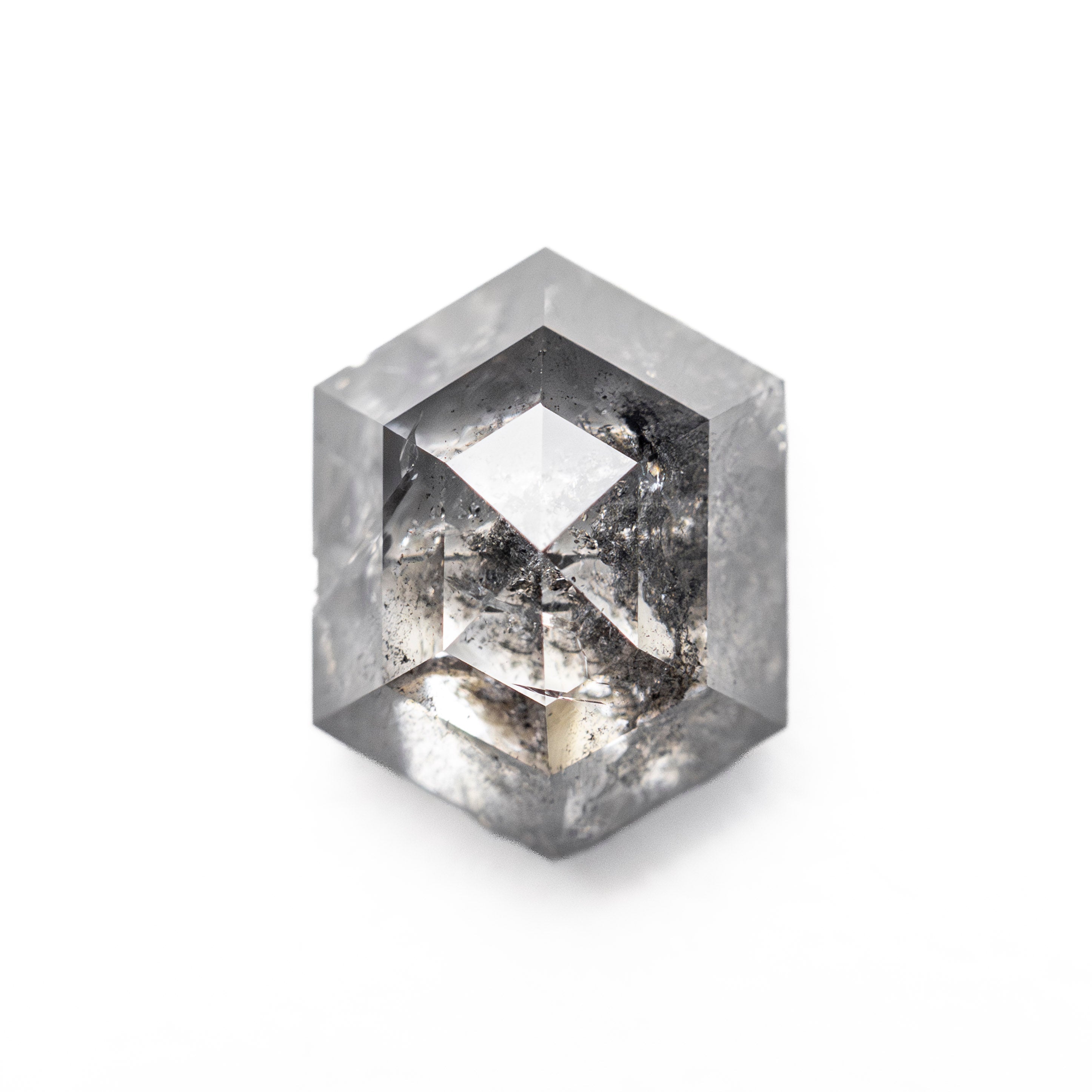 2.68ct 9.15x7.08x4.75mm Hexagon Rosecut 27539-20-Staghead Designs