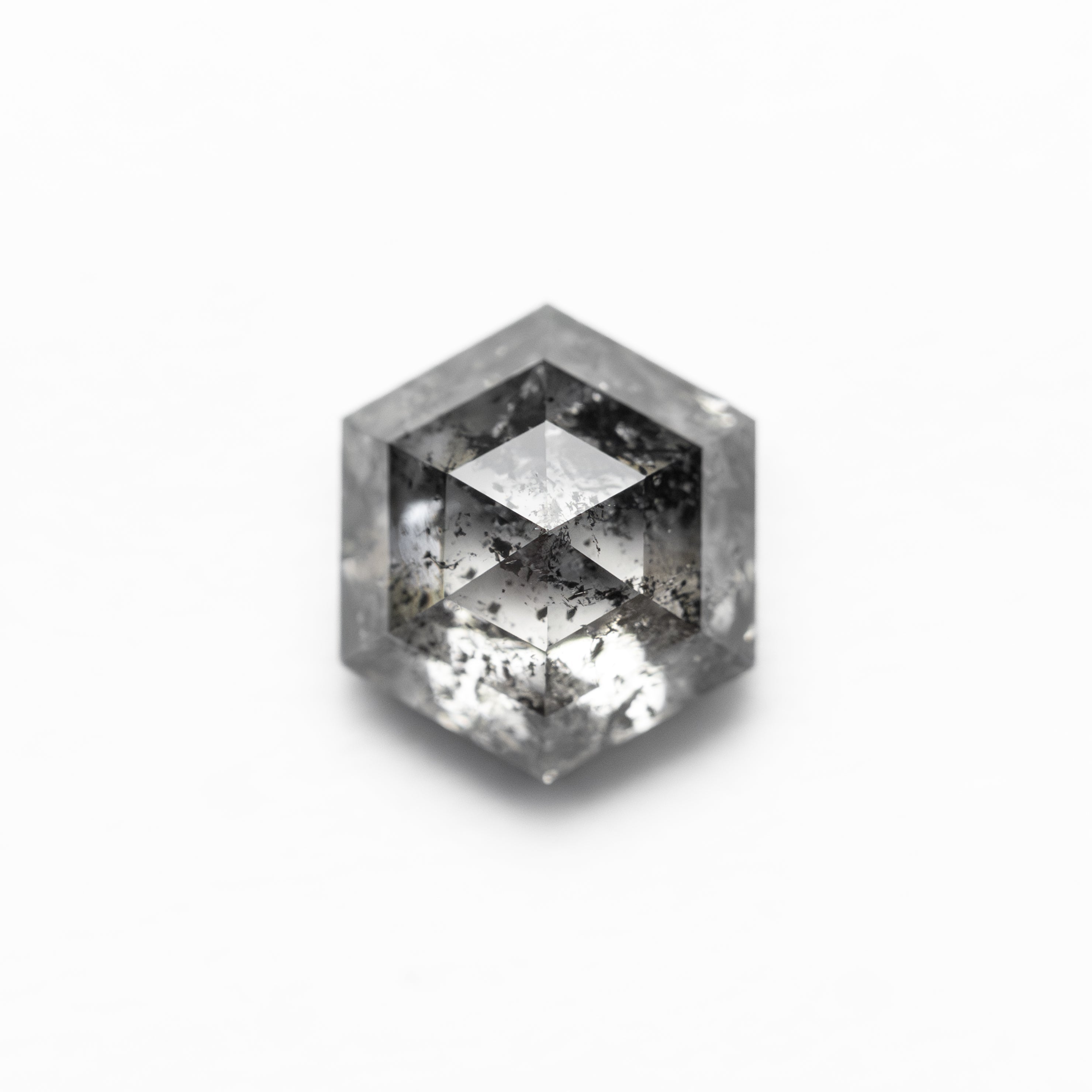 1.51ct 7.46x6.46x3.98mm Hexagon Rosecut 27539-22-Staghead Designs