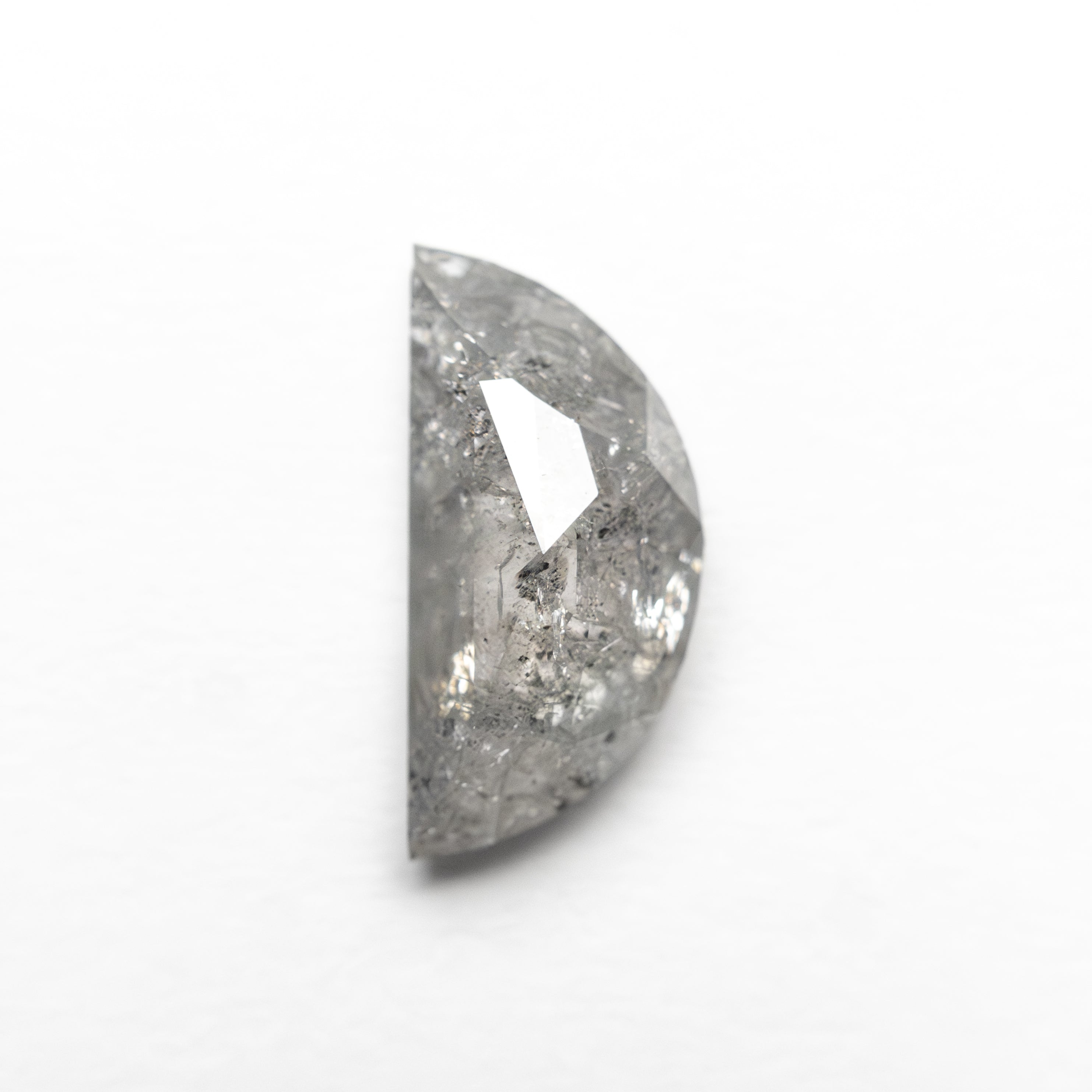 0.90ct 9.31x4.46x2.44mm Half Moon Rosecut 27545-09-Staghead Designs