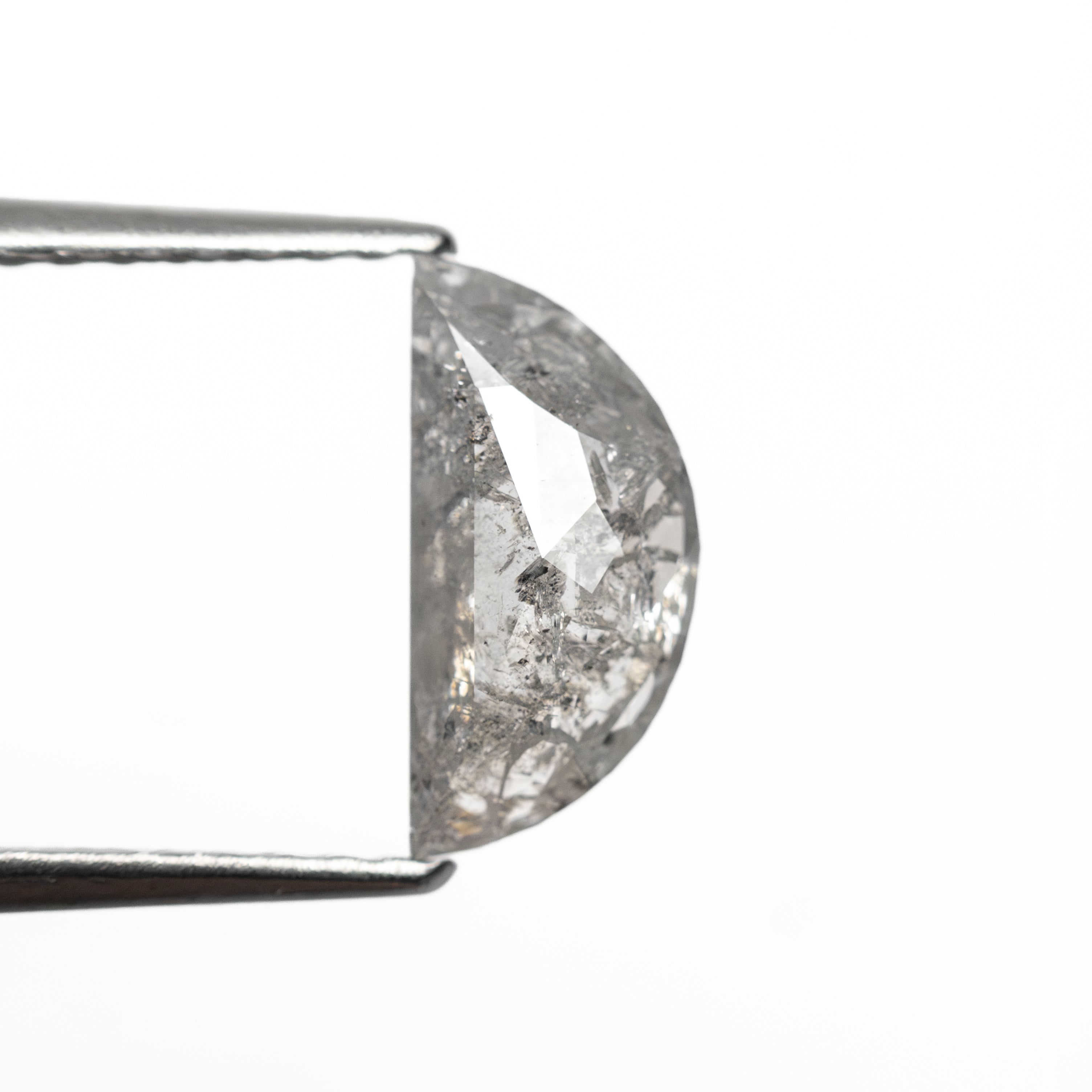 0.90ct 9.31x4.46x2.44mm Half Moon Rosecut 27545-09-Staghead Designs