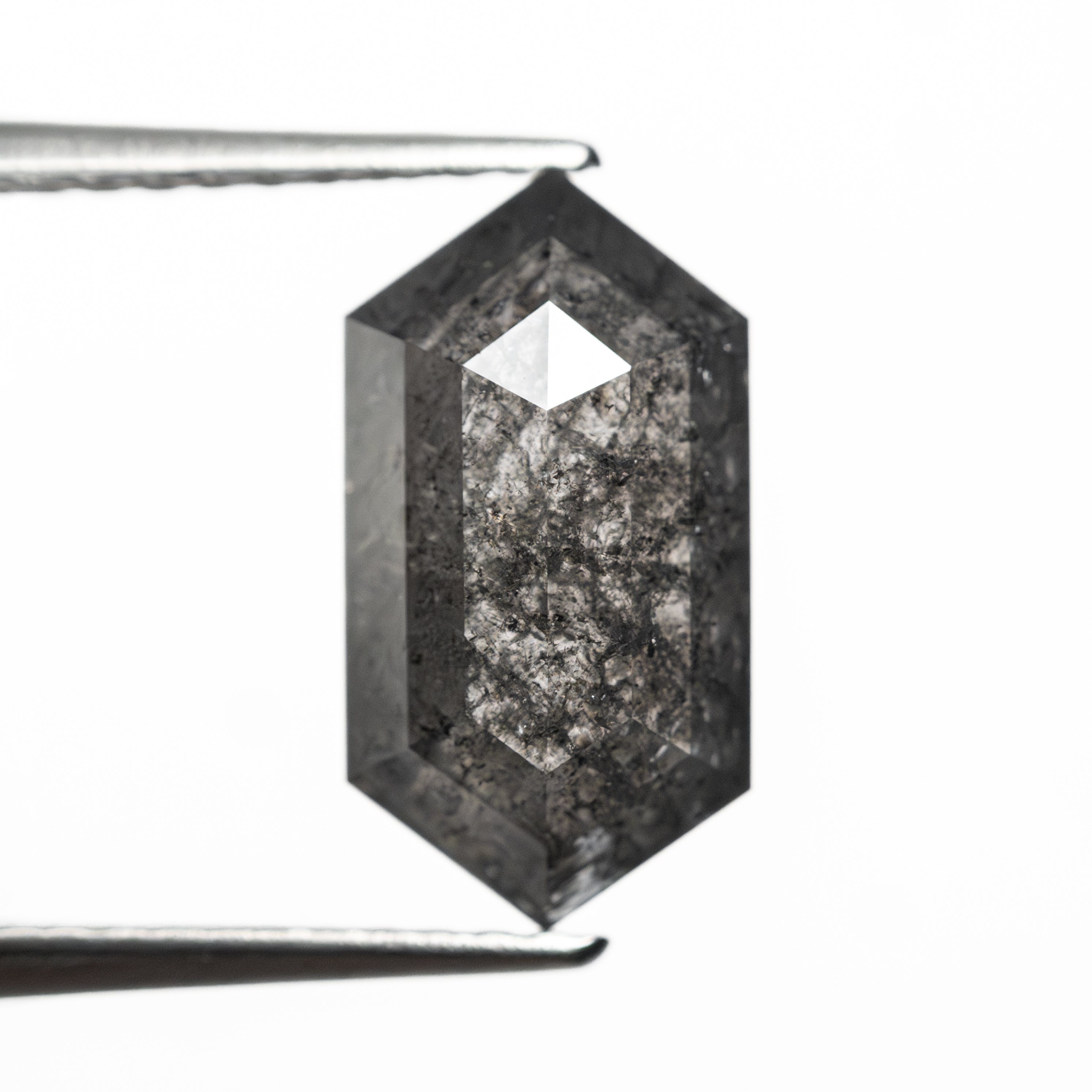 2.87ct 11.74x6.26x3.89mm Hexagon Rosecut 27548-05-Staghead Designs