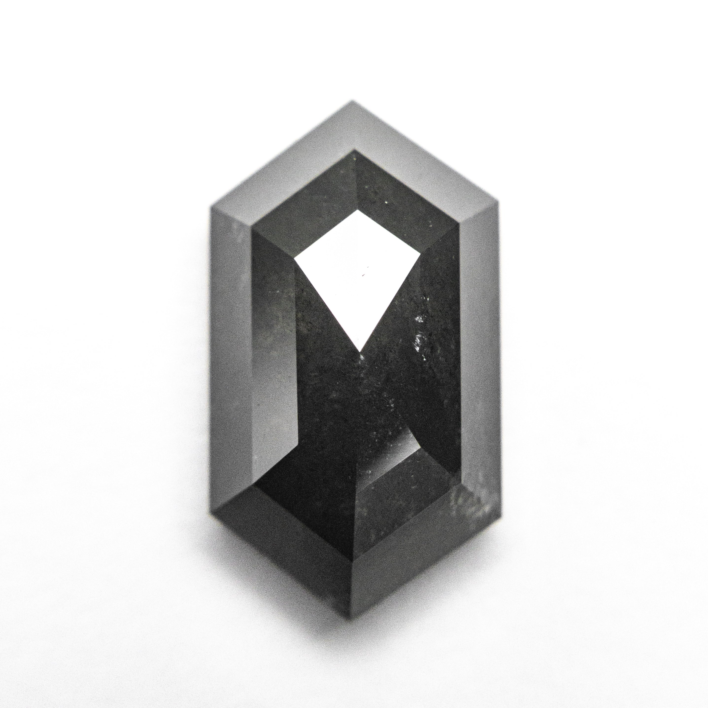 3.92ct 13.55x7.57x4.34mm Hexagon Rosecut 27549-03-Staghead Designs