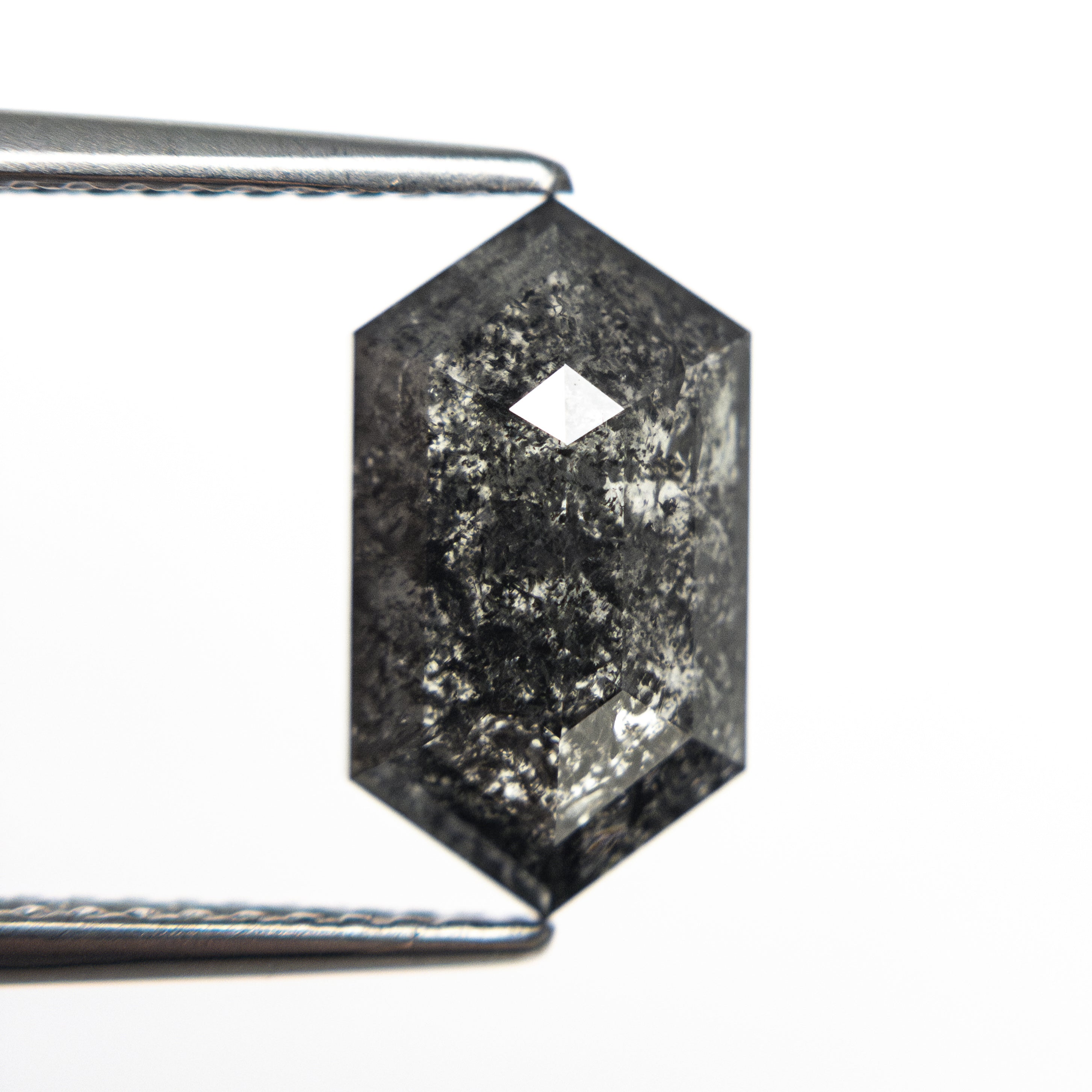 3.14ct 12.17x6.75x3.96mm Hexagon Rosecut 27549-04-Staghead Designs