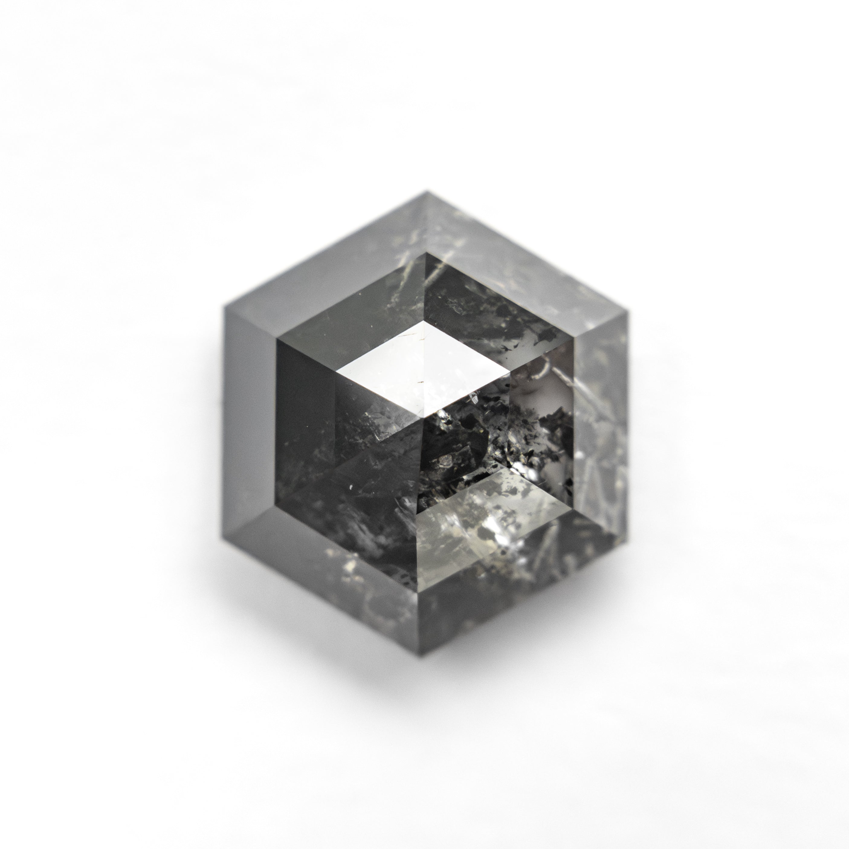 3.30ct 9.87x8.58x4.80mm Hexagon Rosecut 27550-01-Staghead Designs