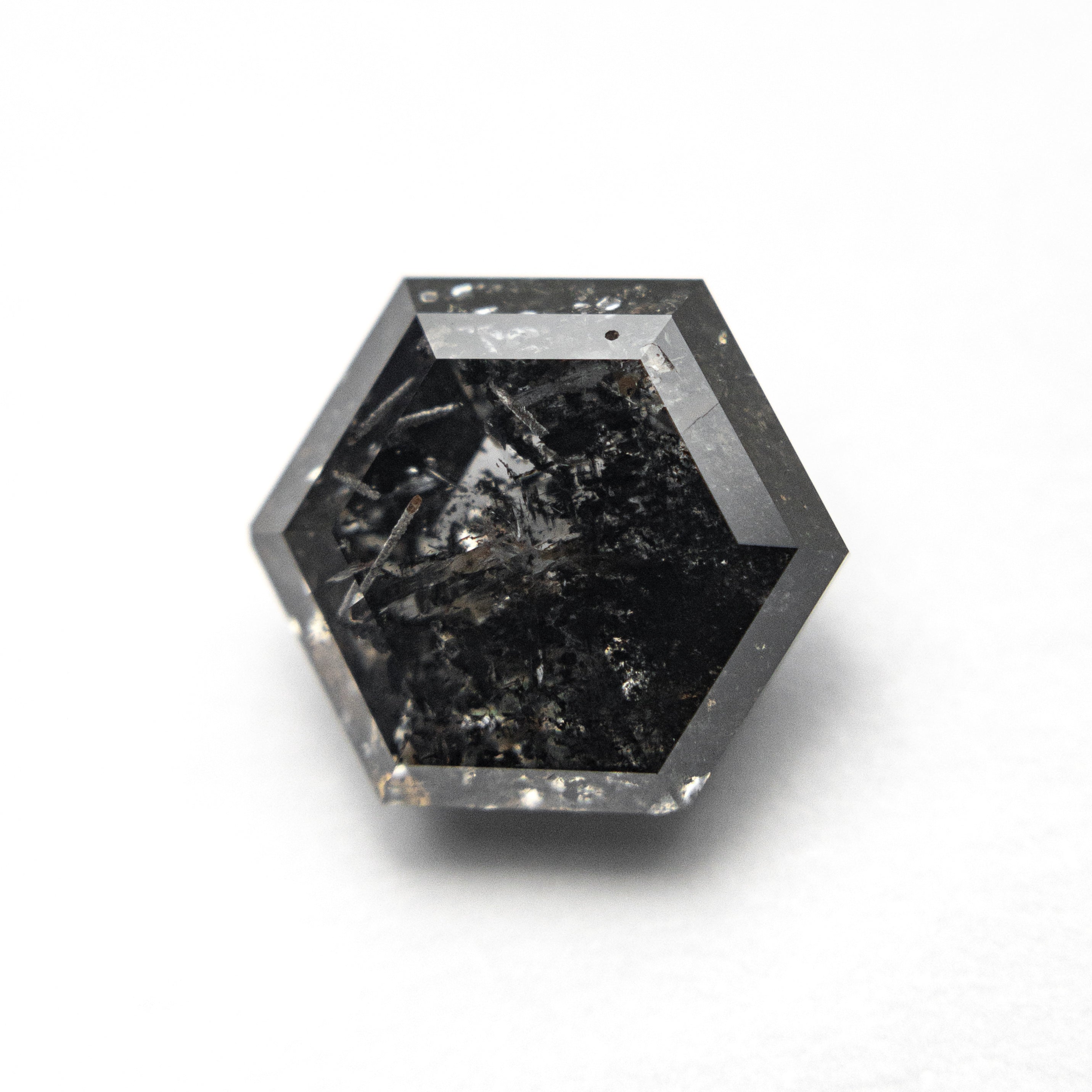3.30ct 9.87x8.58x4.80mm Hexagon Rosecut 27550-01-Staghead Designs