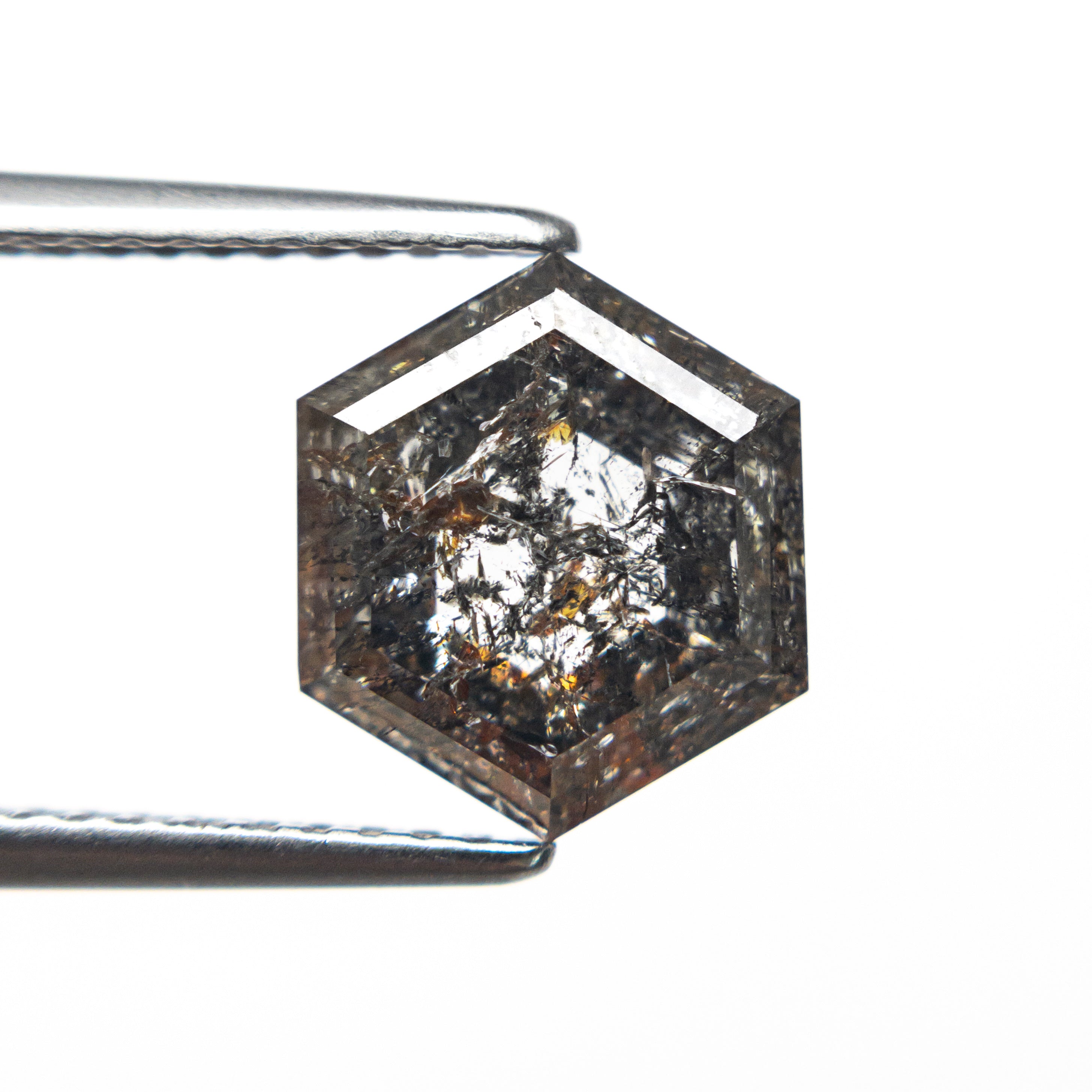 3.25ct 9.54x8.38x4.54mm Hexagon Rosecut 27550-02-Staghead Designs