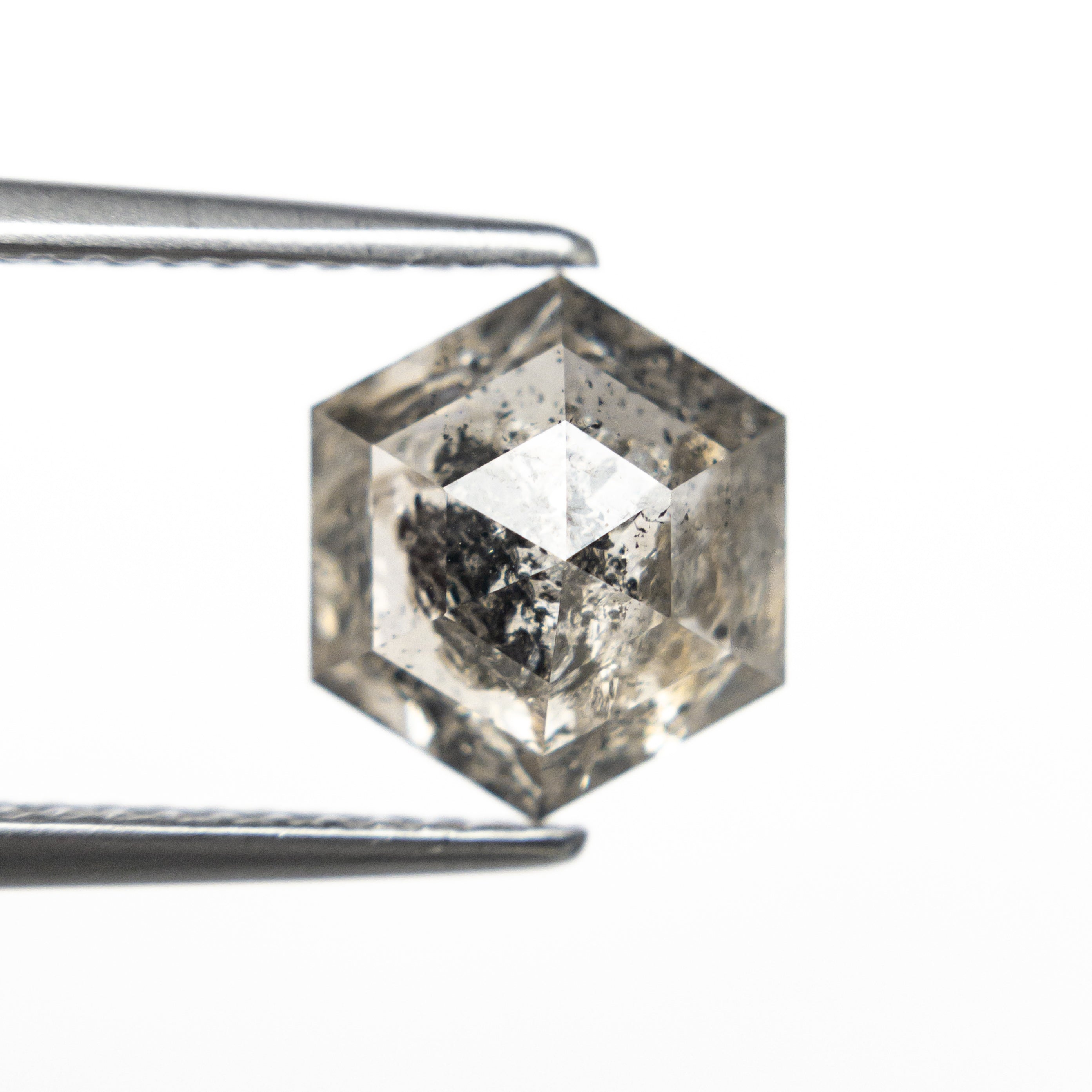 2.84ct 9.11x7.87x4.80mm Hexagon Rosecut 27550-03-Staghead Designs