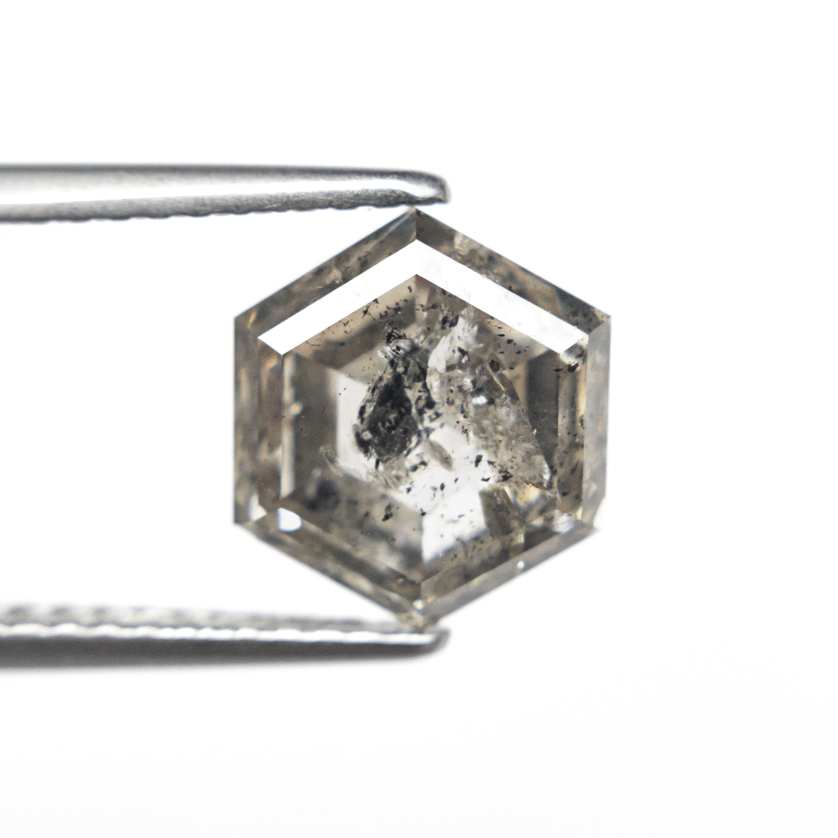 2.84ct 9.11x7.87x4.80mm Hexagon Rosecut 27550-03-Staghead Designs