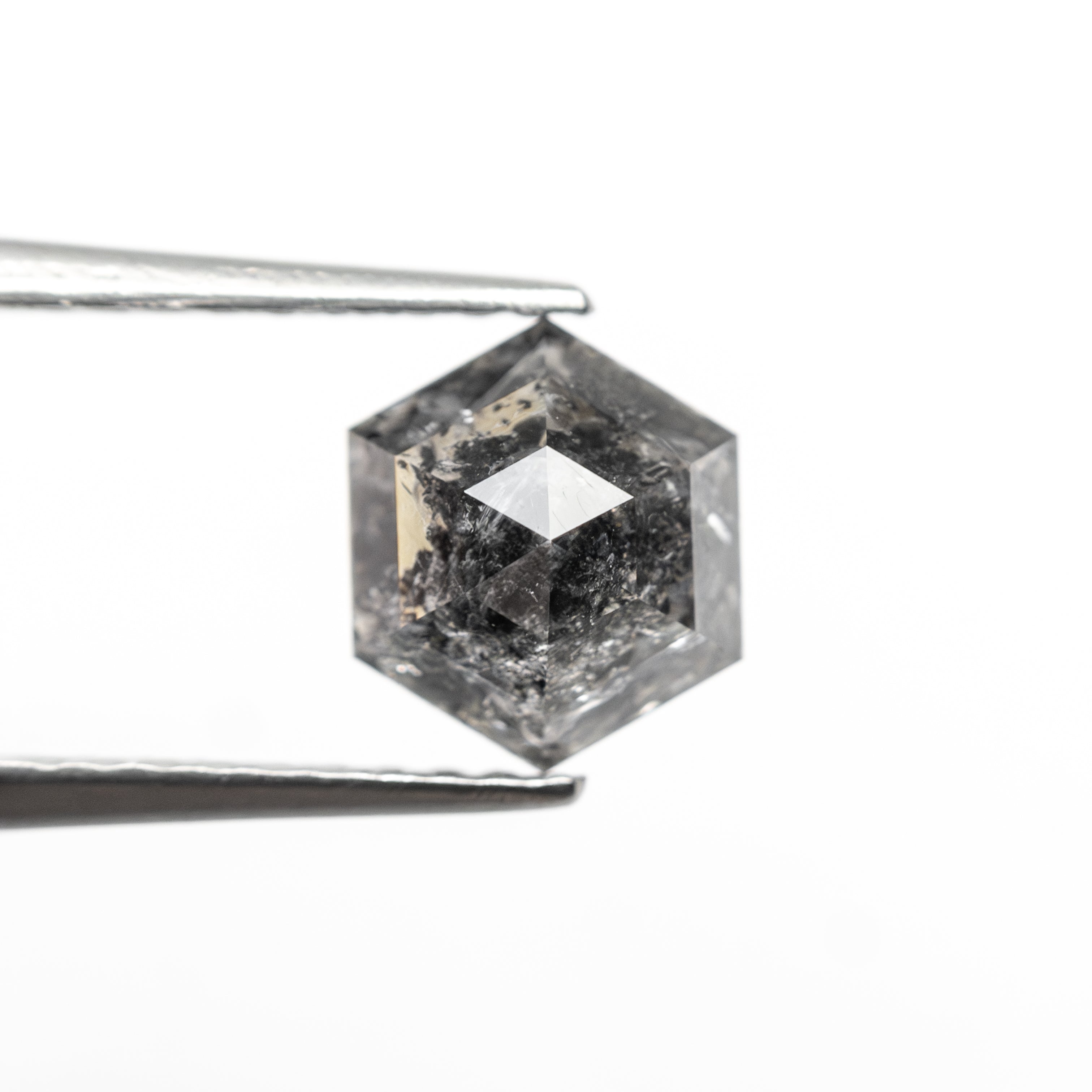 1.32ct 6.88x6.11x3.95mm Hexagon Rosecut 🇨🇦 27596-01-Staghead Designs