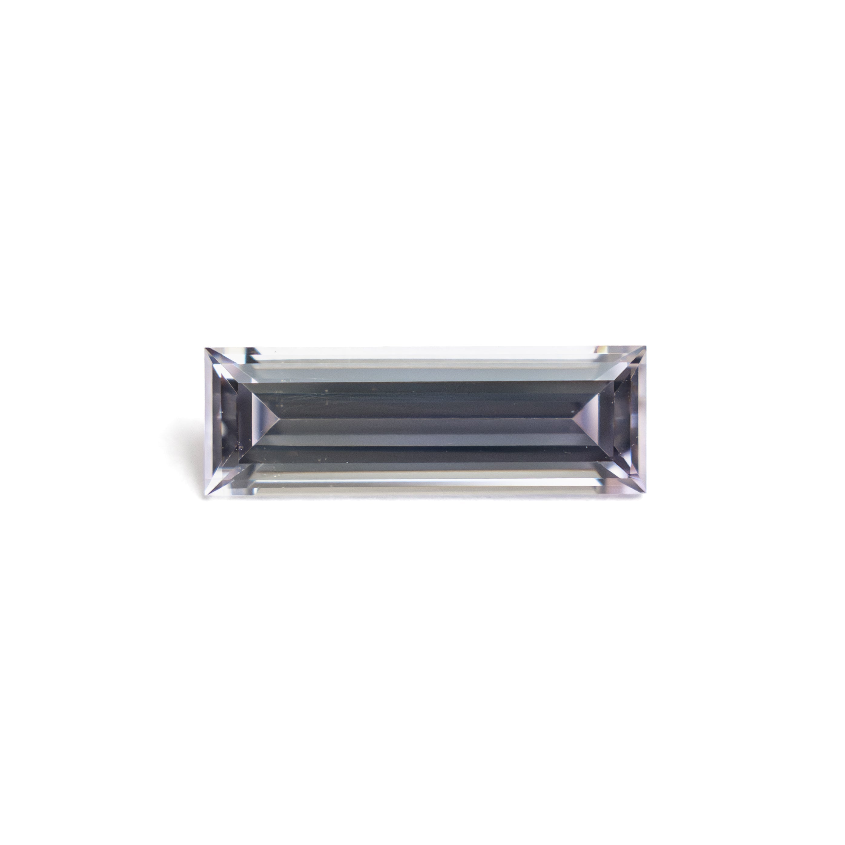 0.63ct 8.99x3.02x2.04mm Baguette Step Cut Sapphire 27720-02-Staghead Designs