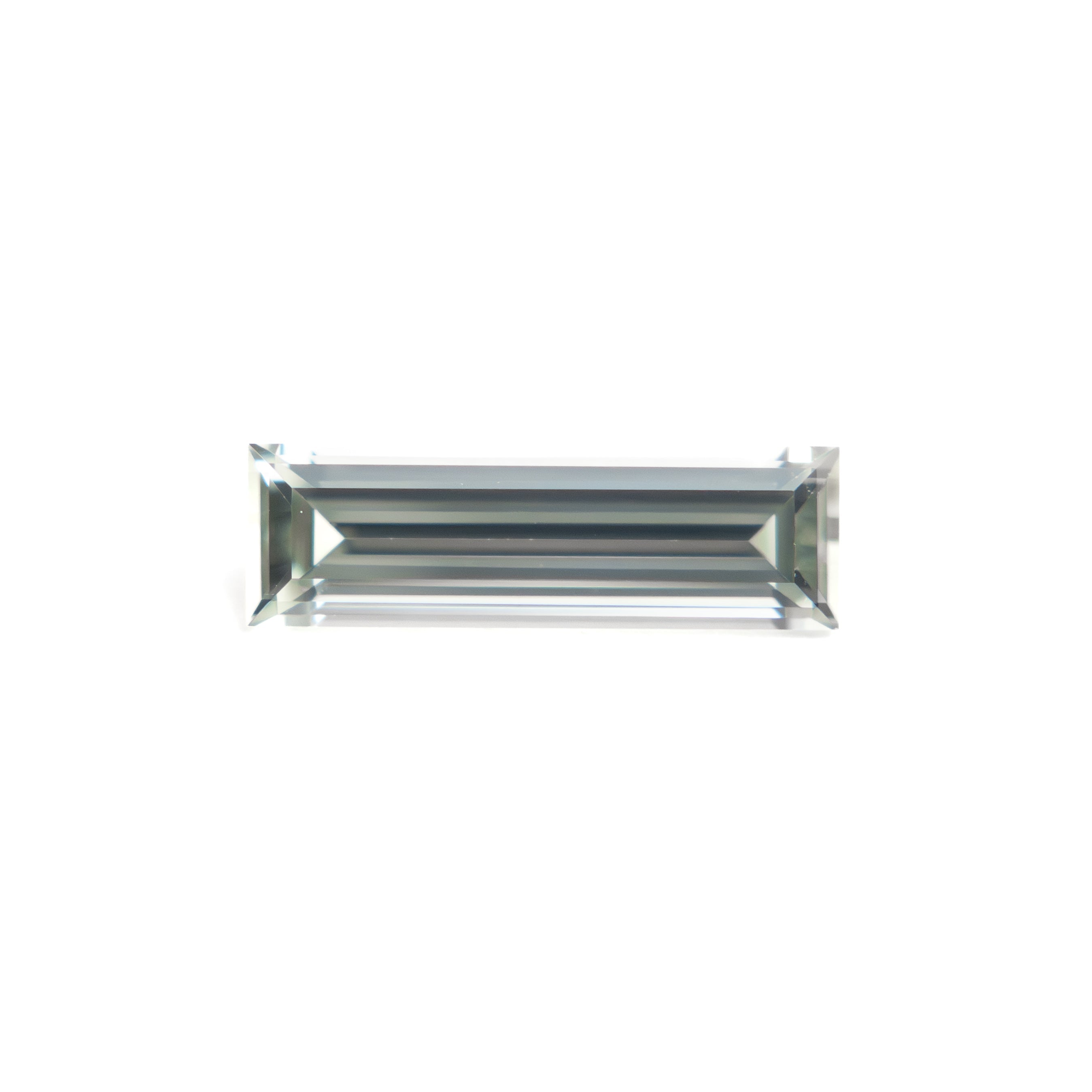 0.59ct 9.05x2.80x2.00mm Baguette Step Cut Sapphire 27720-03-Staghead Designs
