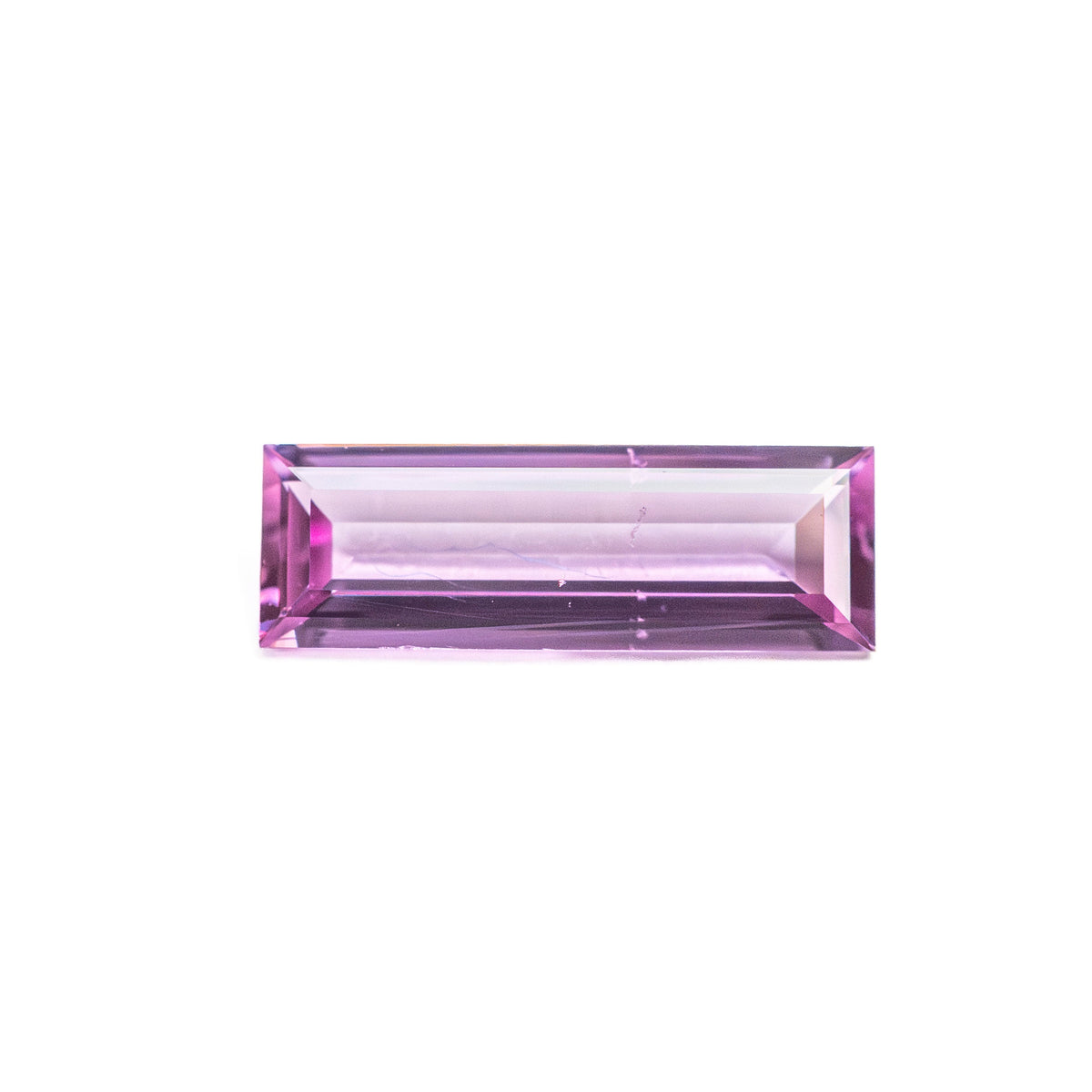 0.56ct 9.04x3.04x1.68mm Baguette Step Cut Sapphire 27721-11-Staghead Designs