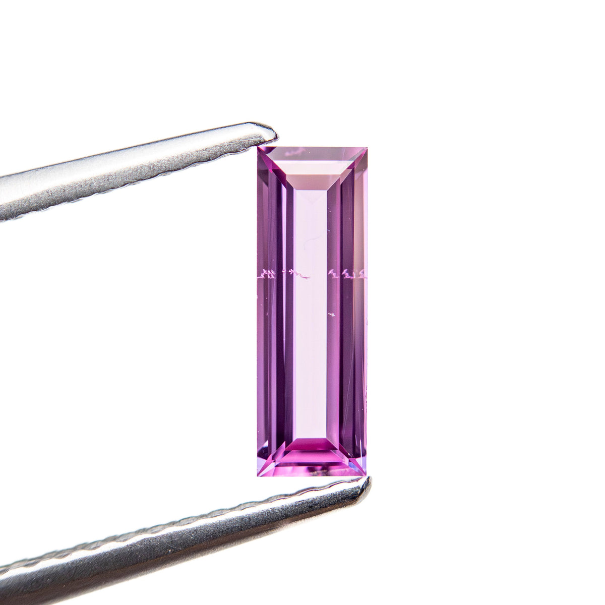 0.56ct 9.04x3.04x1.68mm Baguette Step Cut Sapphire 27721-11-Staghead Designs