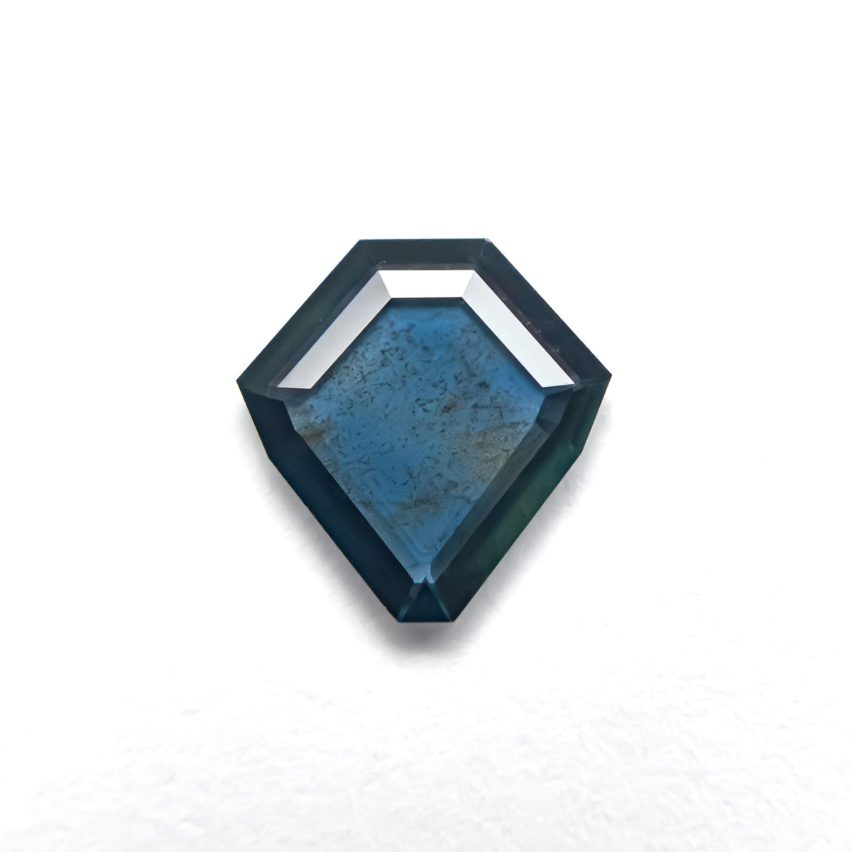 0.62ct 7.08x6.90x1.30mm Shield Portrait Cut Sapphire 27730-01-Staghead Designs
