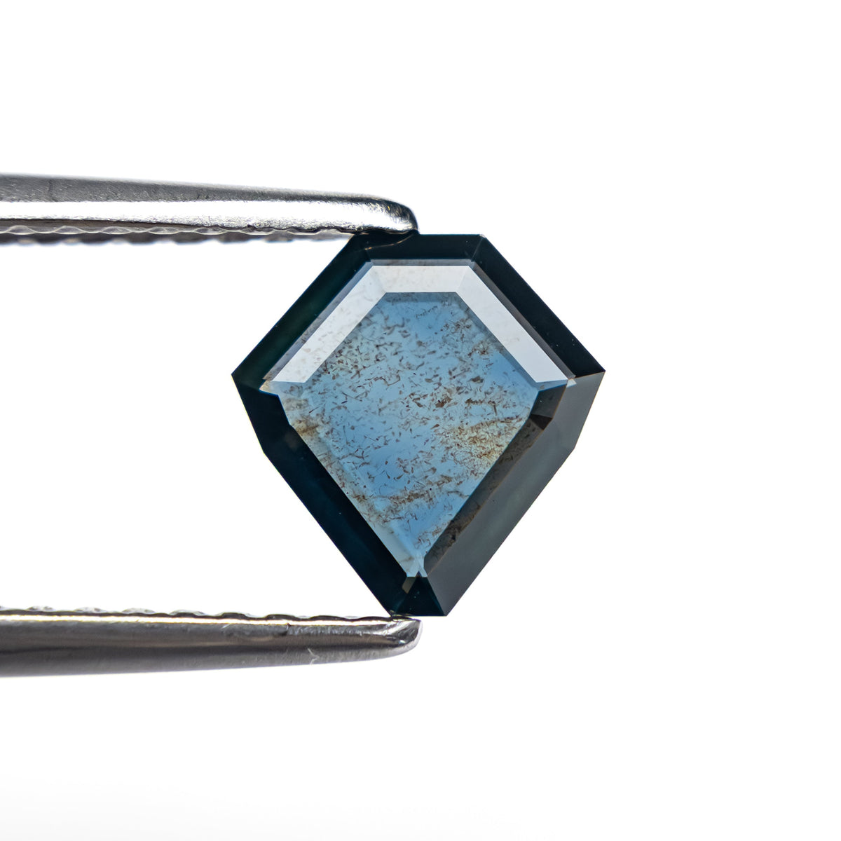 0.62ct 7.08x6.90x1.30mm Shield Portrait Cut Sapphire 27730-01-Staghead Designs