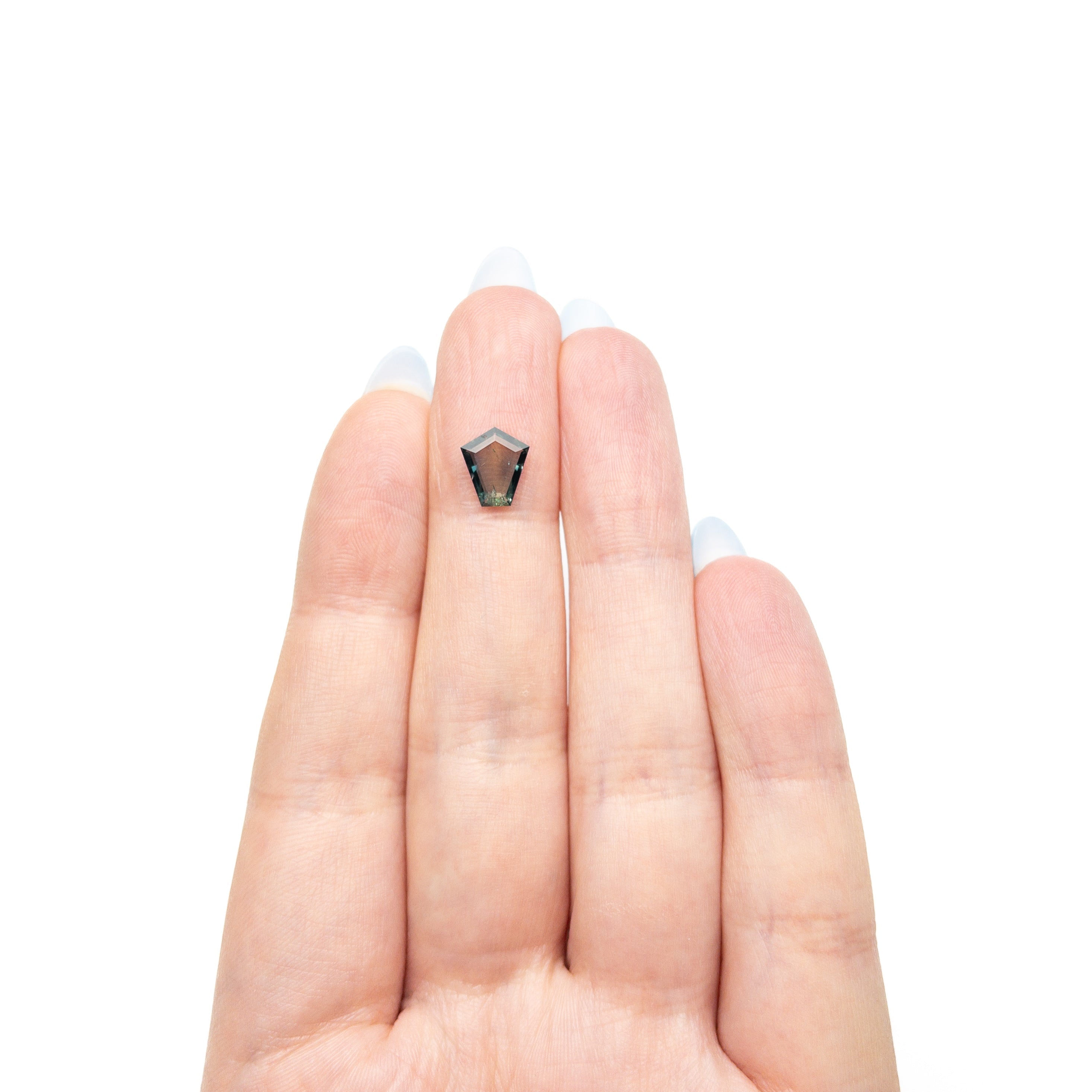 1.04ct 8.63x7.51x1.66mm Shield Portrait Cut Sapphire 27730-04