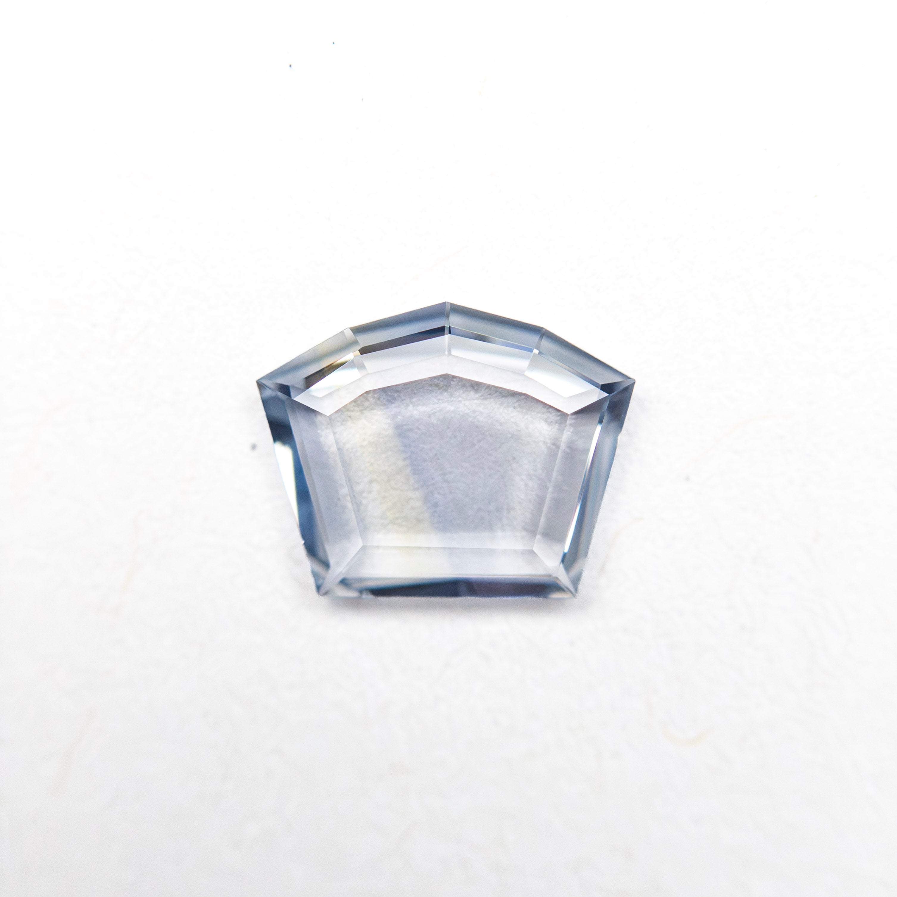 0.59ct 5.61x7.04x1.35mm Shield Portrait Cut Sapphire 27740-13-Staghead Designs