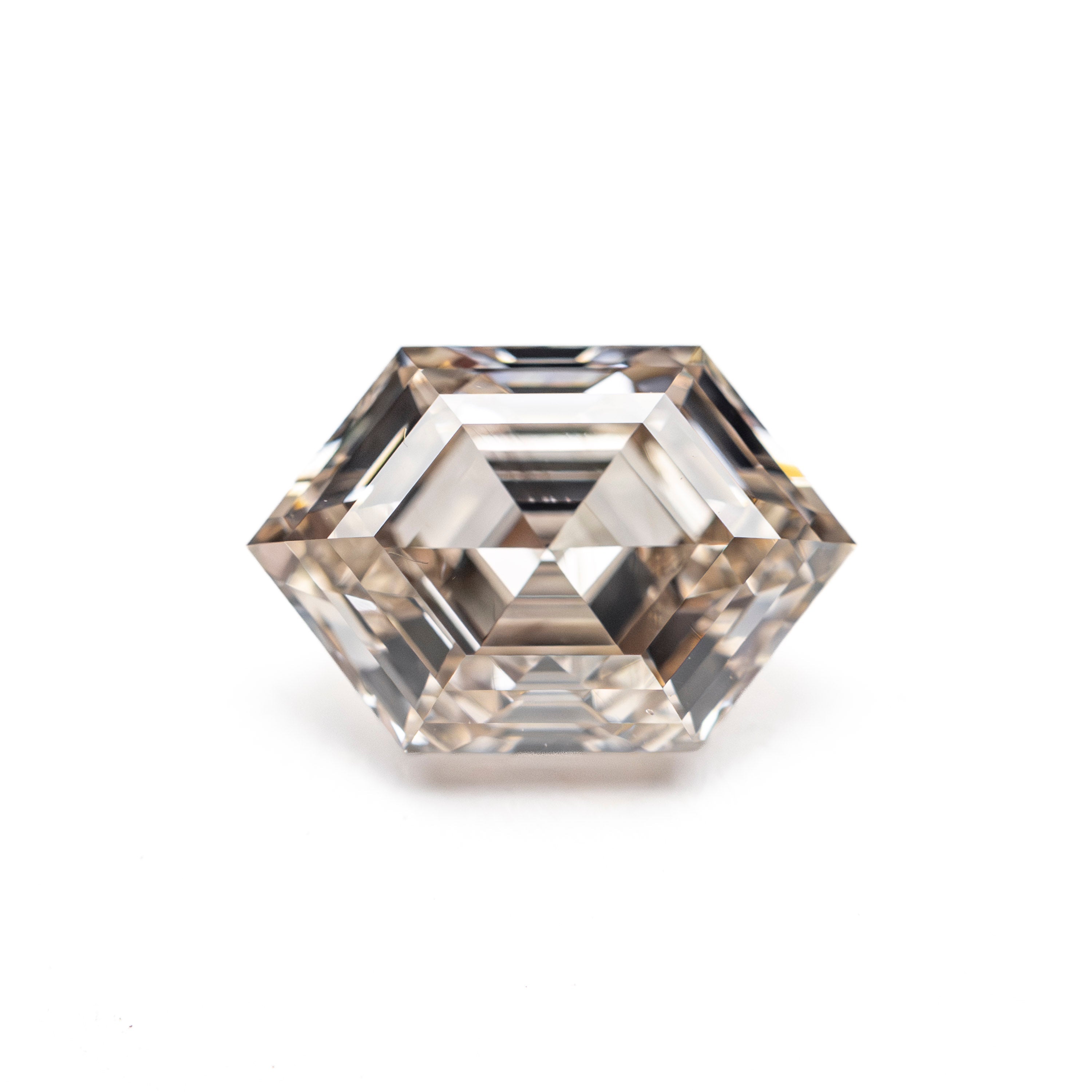 1.78ct 9.46x6.33x4.23mm VS2 S-T Hexagon Step Cut 27905-05-Staghead Designs