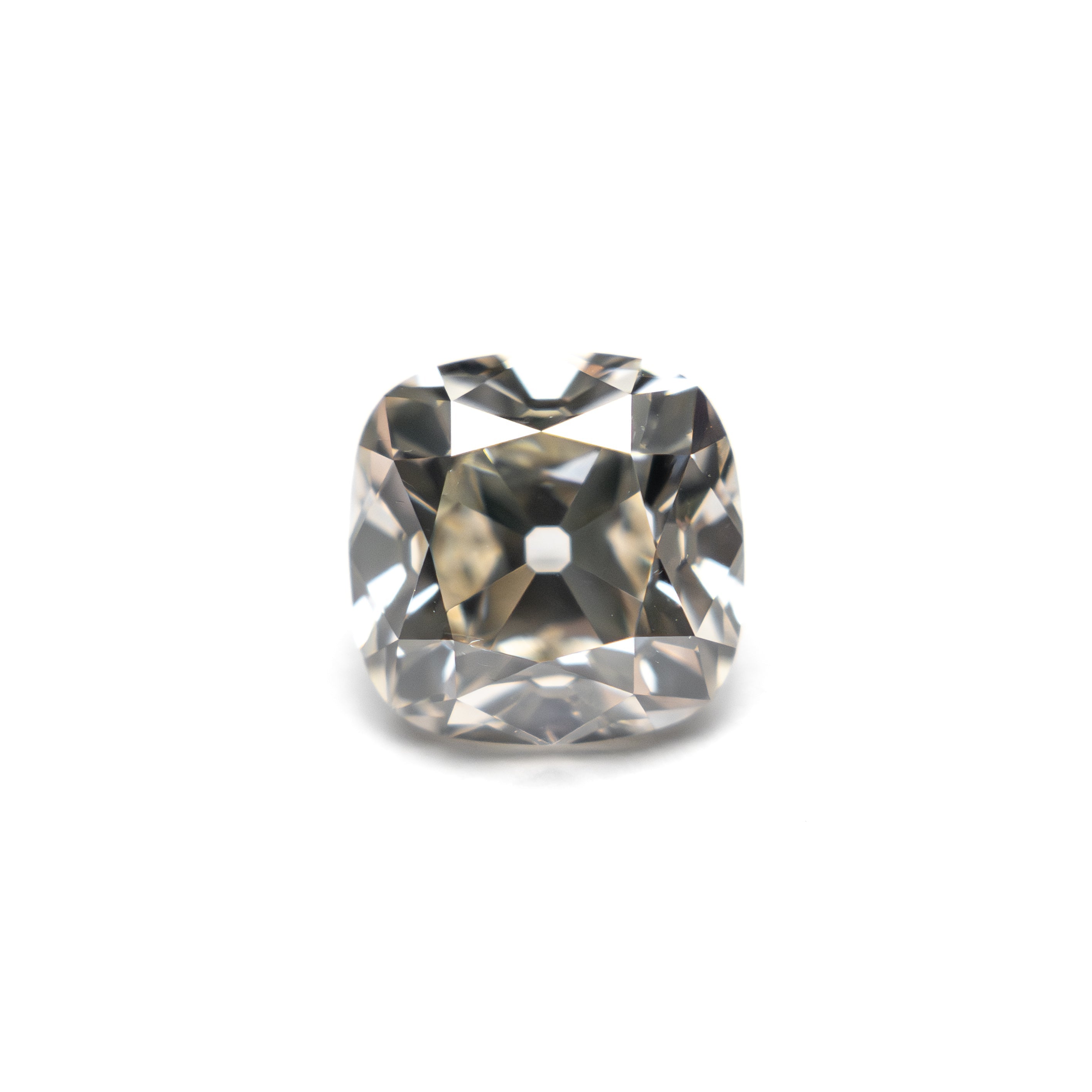1.25ct 6.32x6.29x4.13mm VS1 Q-R Modern Antique Old Mine Cut 🇨🇦 27917-01-Staghead Designs