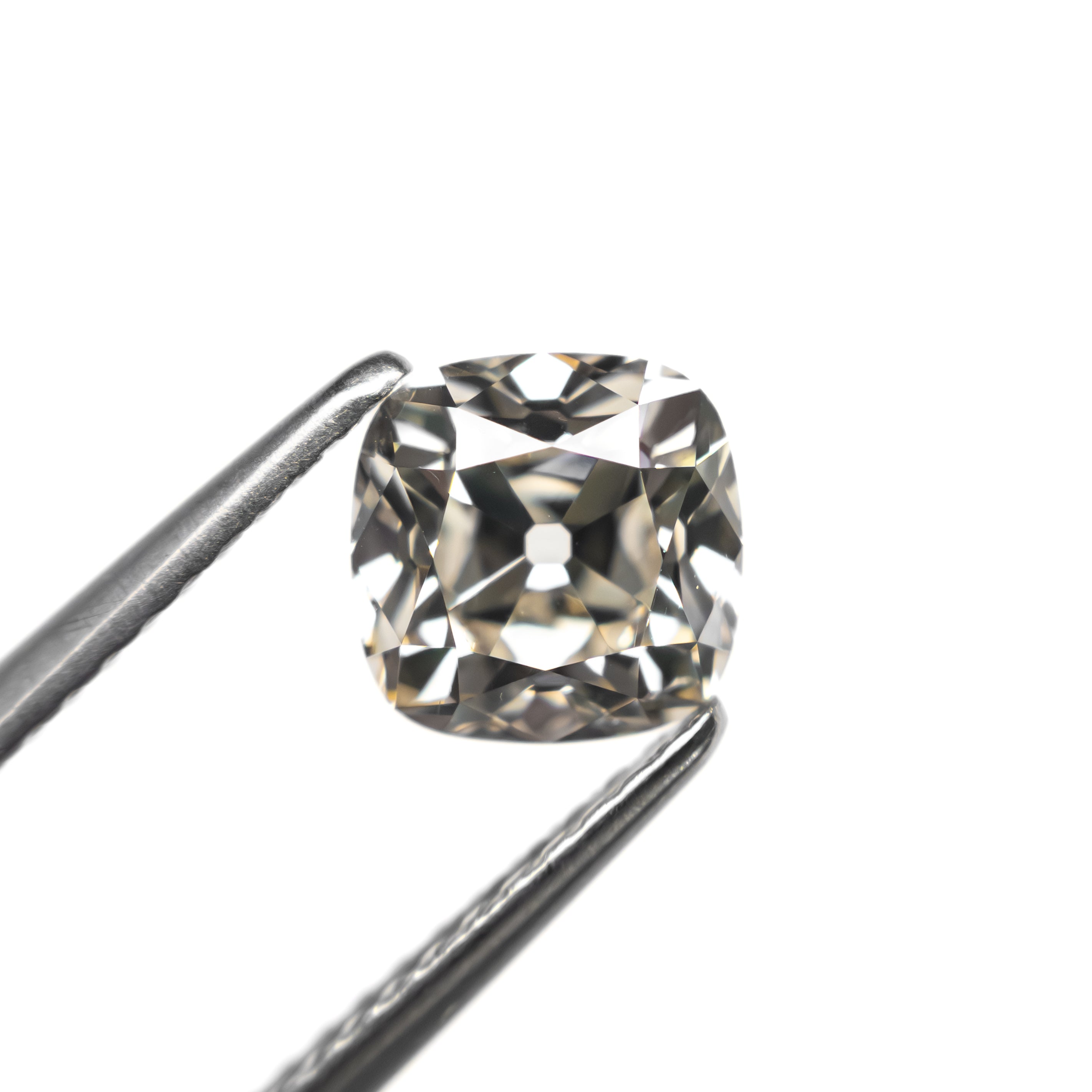 1.25ct 6.32x6.29x4.13mm VS1 Q-R Modern Antique Old Mine Cut 🇨🇦 27917-01-Staghead Designs