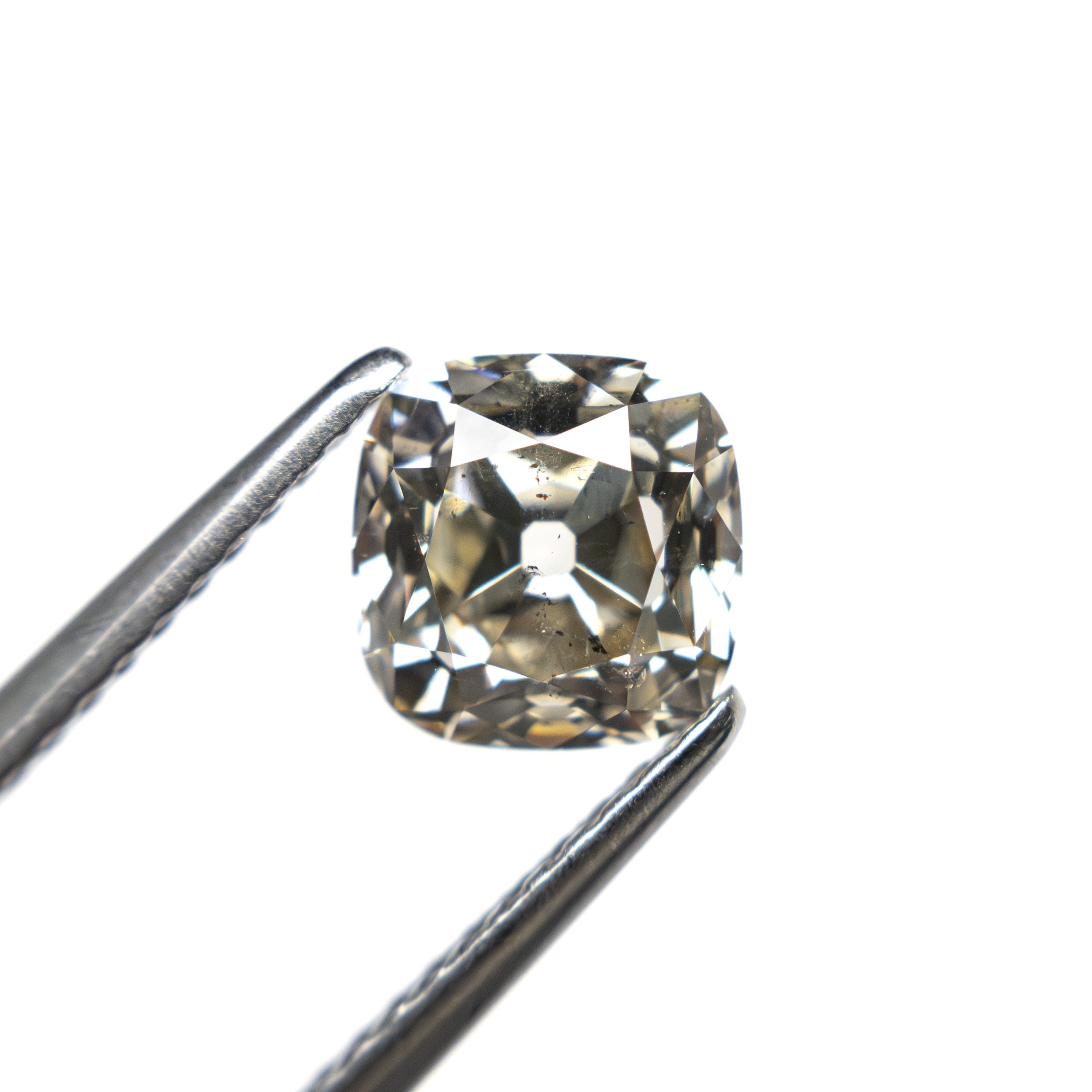 1.39ct 6.41x6.29x4.28mm I1 S-T Modern Antique Old Mine Cut 🇨🇦 27918-01-Staghead Designs