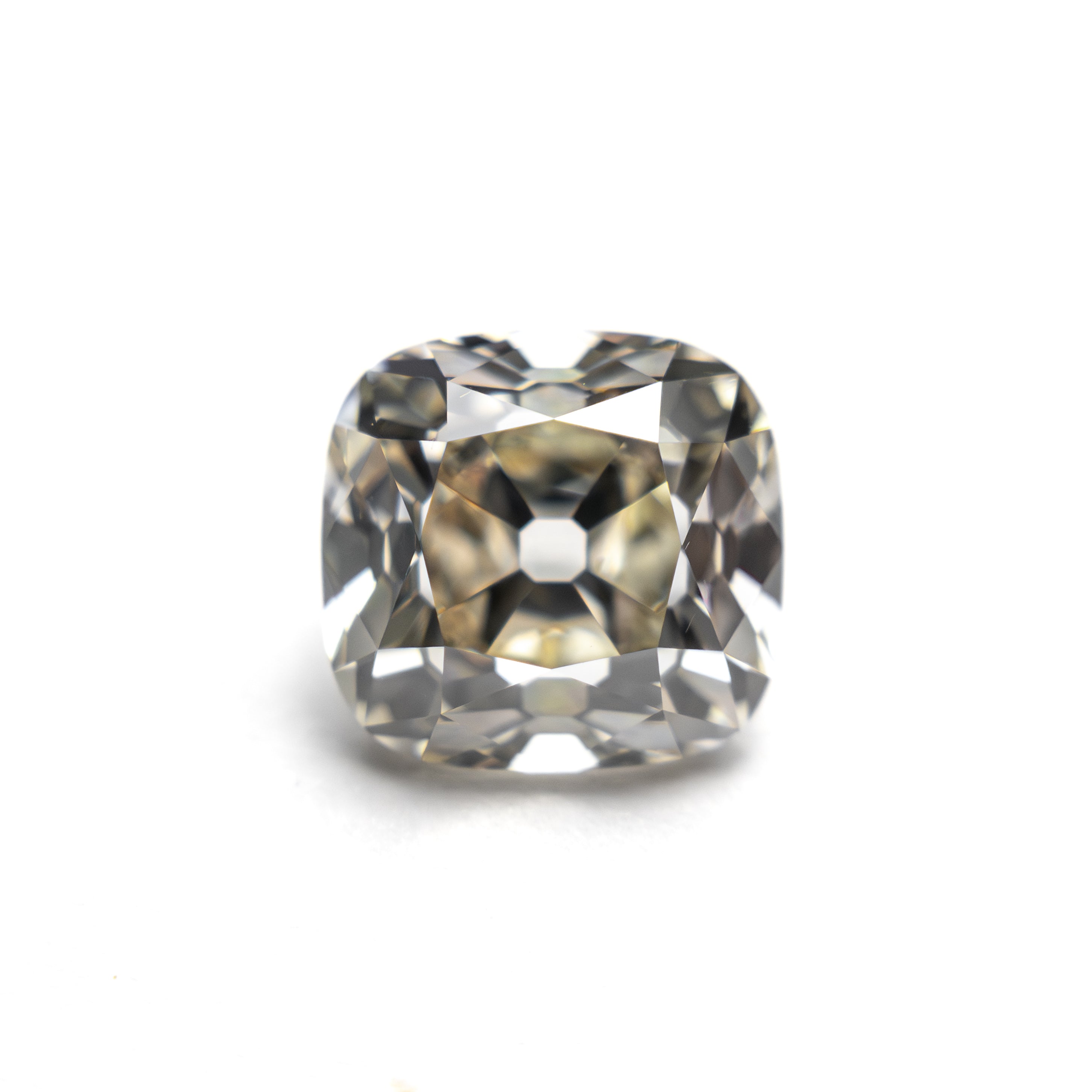 2.30ct 7.73x7.37x4.99mm VVS2 Q-R Modern Antique Old Mine Cut 🇨🇦 27919-01-Staghead Designs