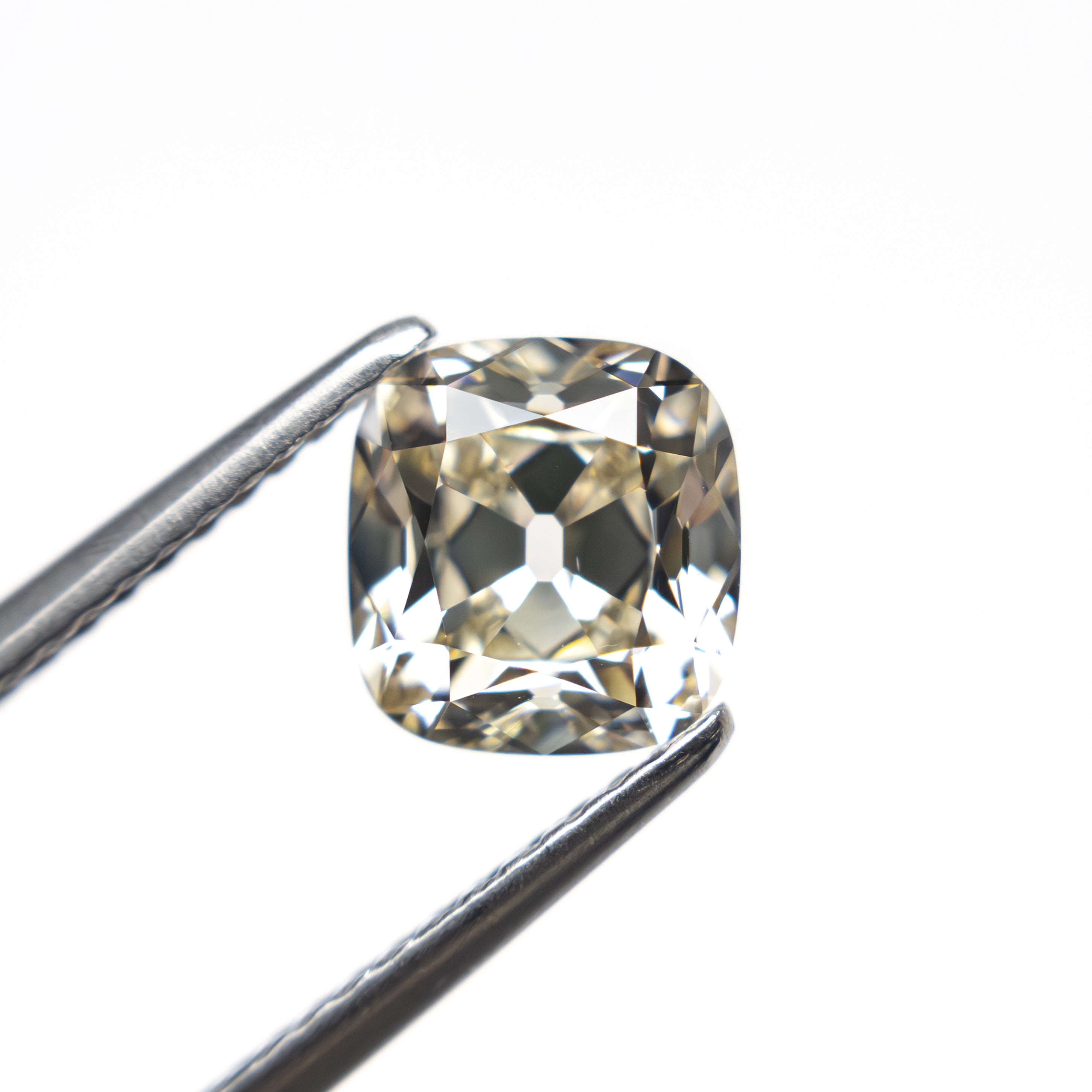 1.50ct 6.94x6.54x4.08mm VS1 Q-R Modern Antique Old Mine Cut 🇨🇦 27921-01-Staghead Designs