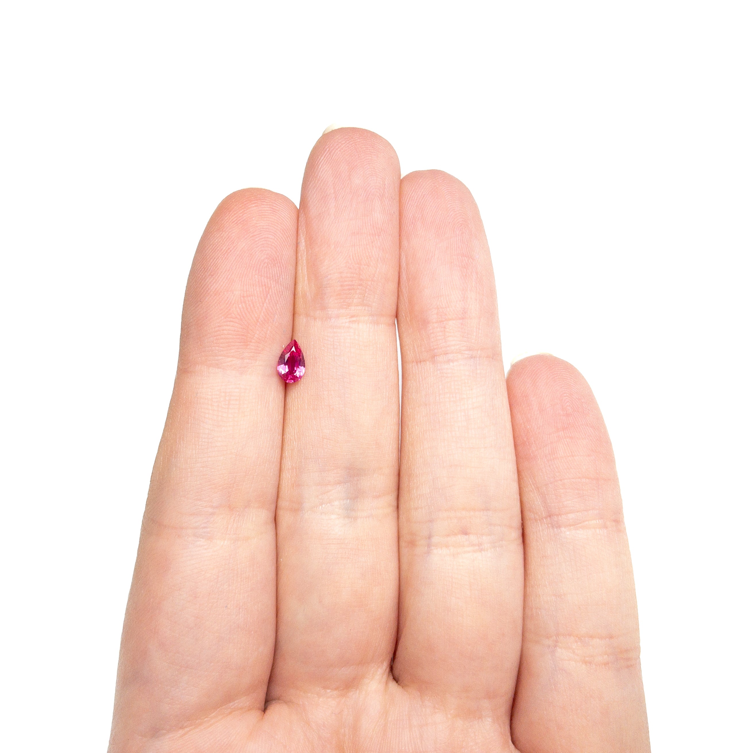 0.36ct 5.91x3.83x2.17mm Pear Brilliant Sapphire 27955-15-Staghead Designs